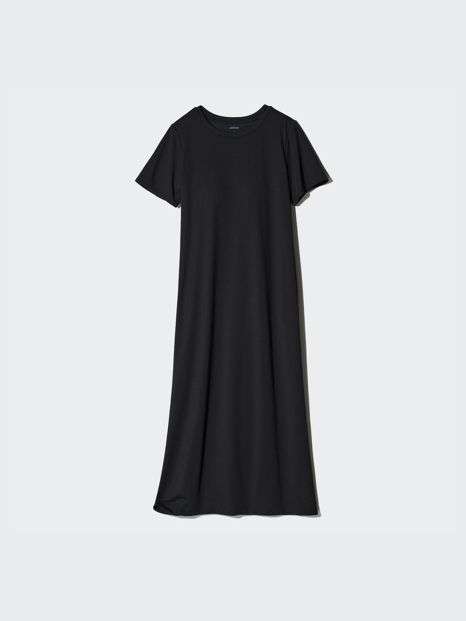 AIRism хлопковое платье со встроенным бра, короткий рукав — UNIQLO