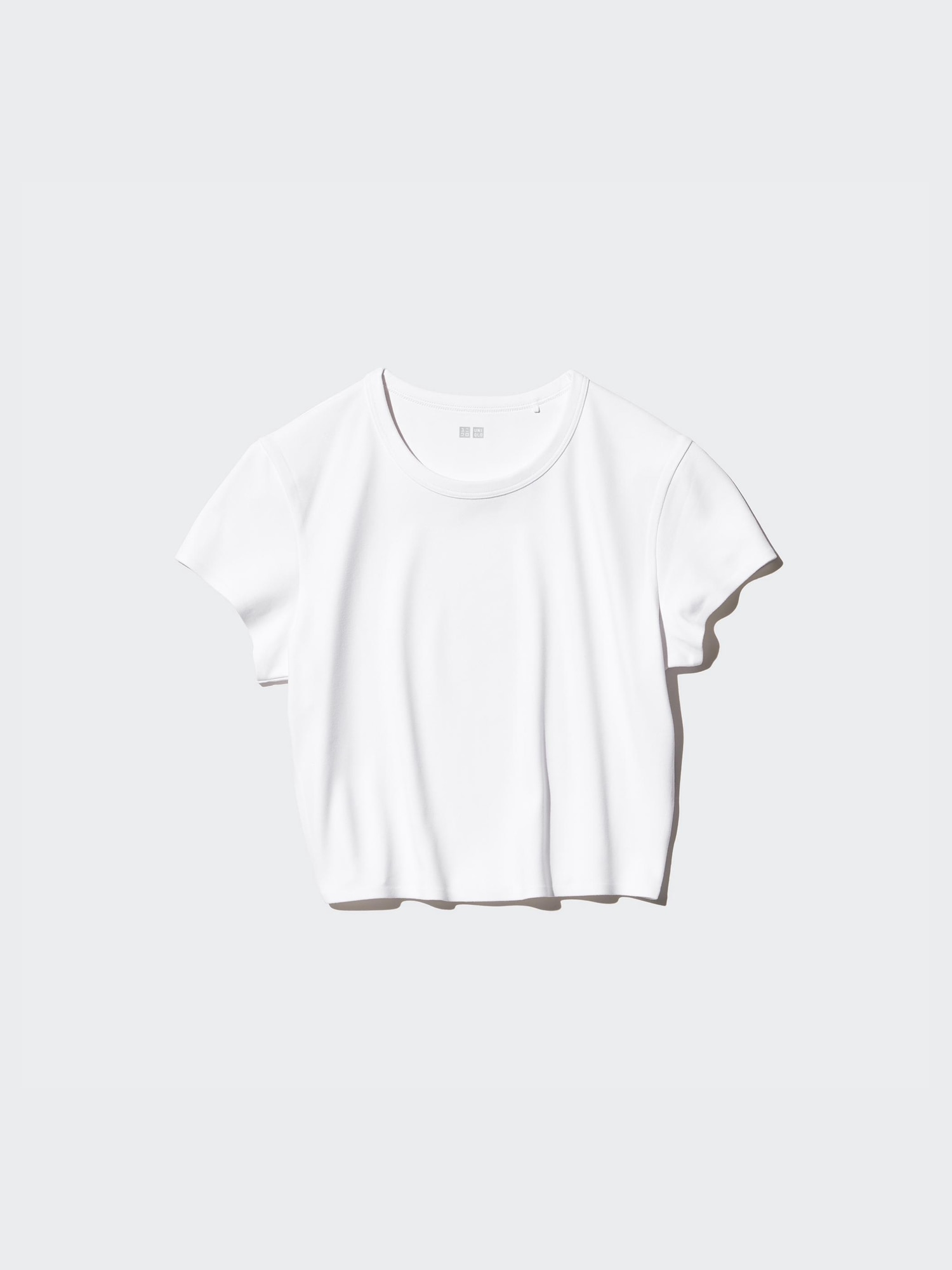 AIRism мягкая укороченная футболка — UNIQLO
