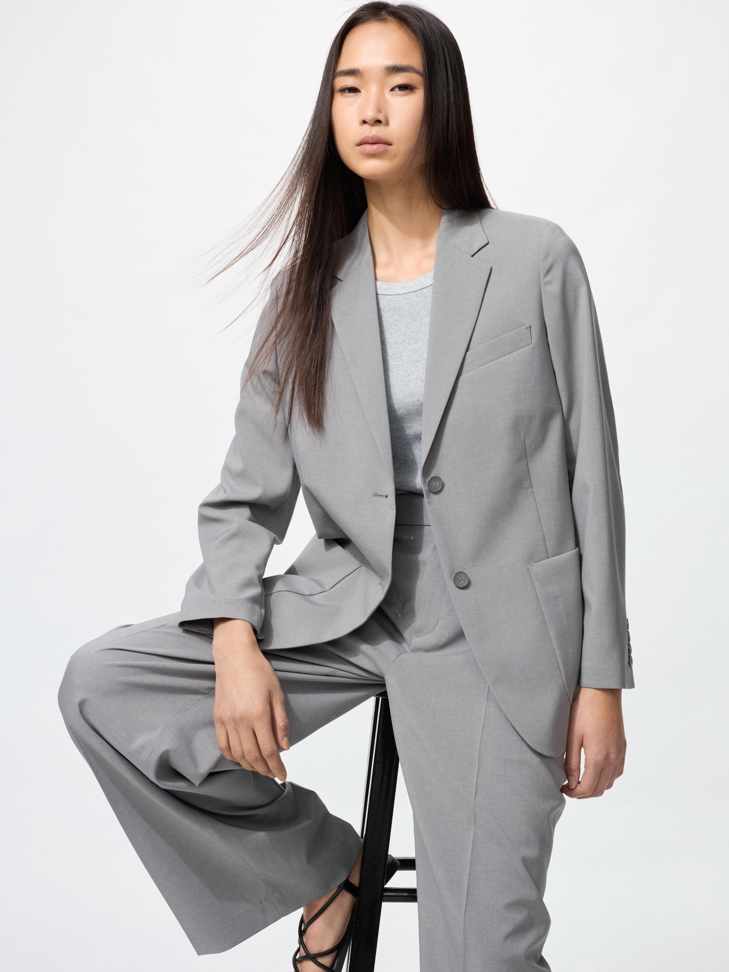Жакет Kando свободного кроя — UNIQLO