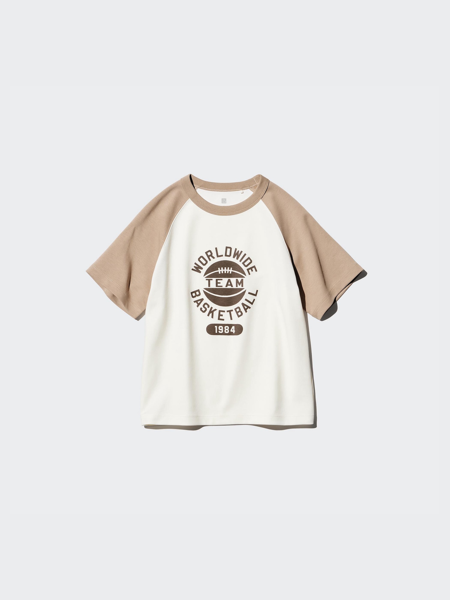 AIRism хлопковая футболка с принтом, круглый вырез — UNIQLO