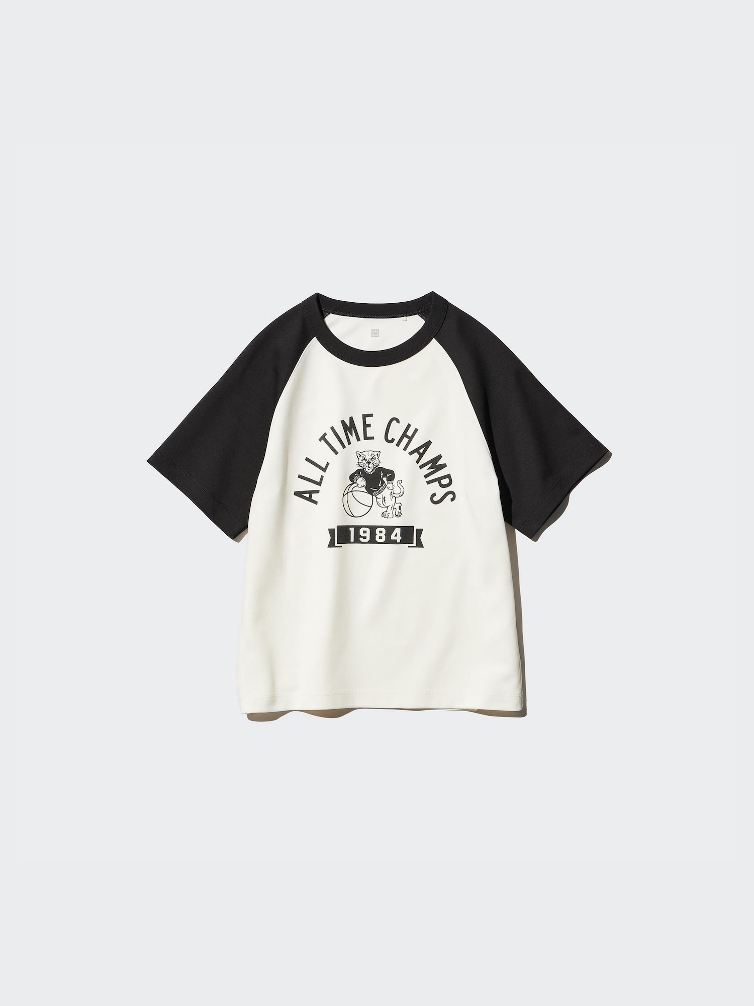 AIRism хлопковая футболка с принтом, круглый вырез — UNIQLO