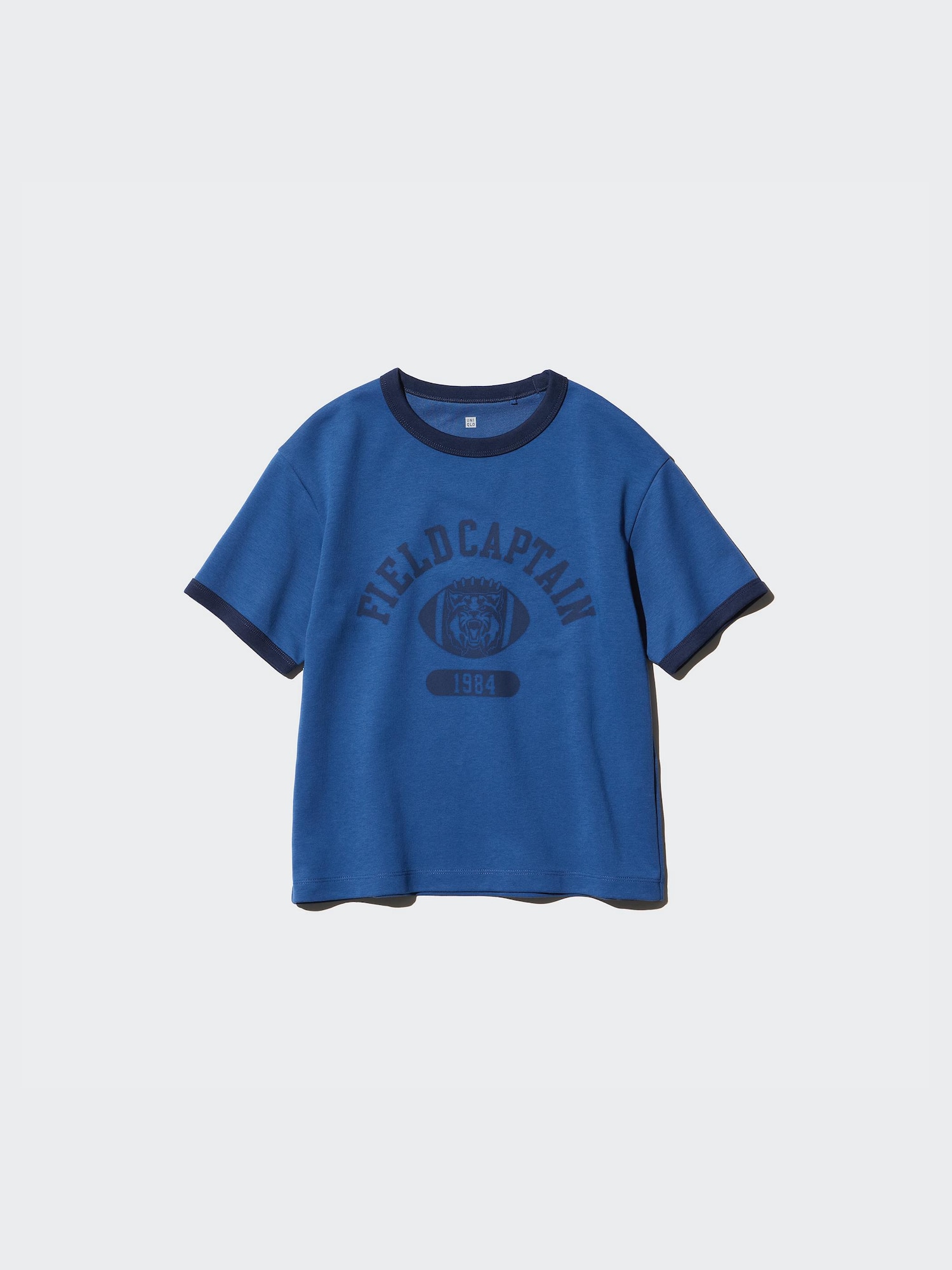 AIRism хлопковая футболка с принтом, круглый вырез — UNIQLO