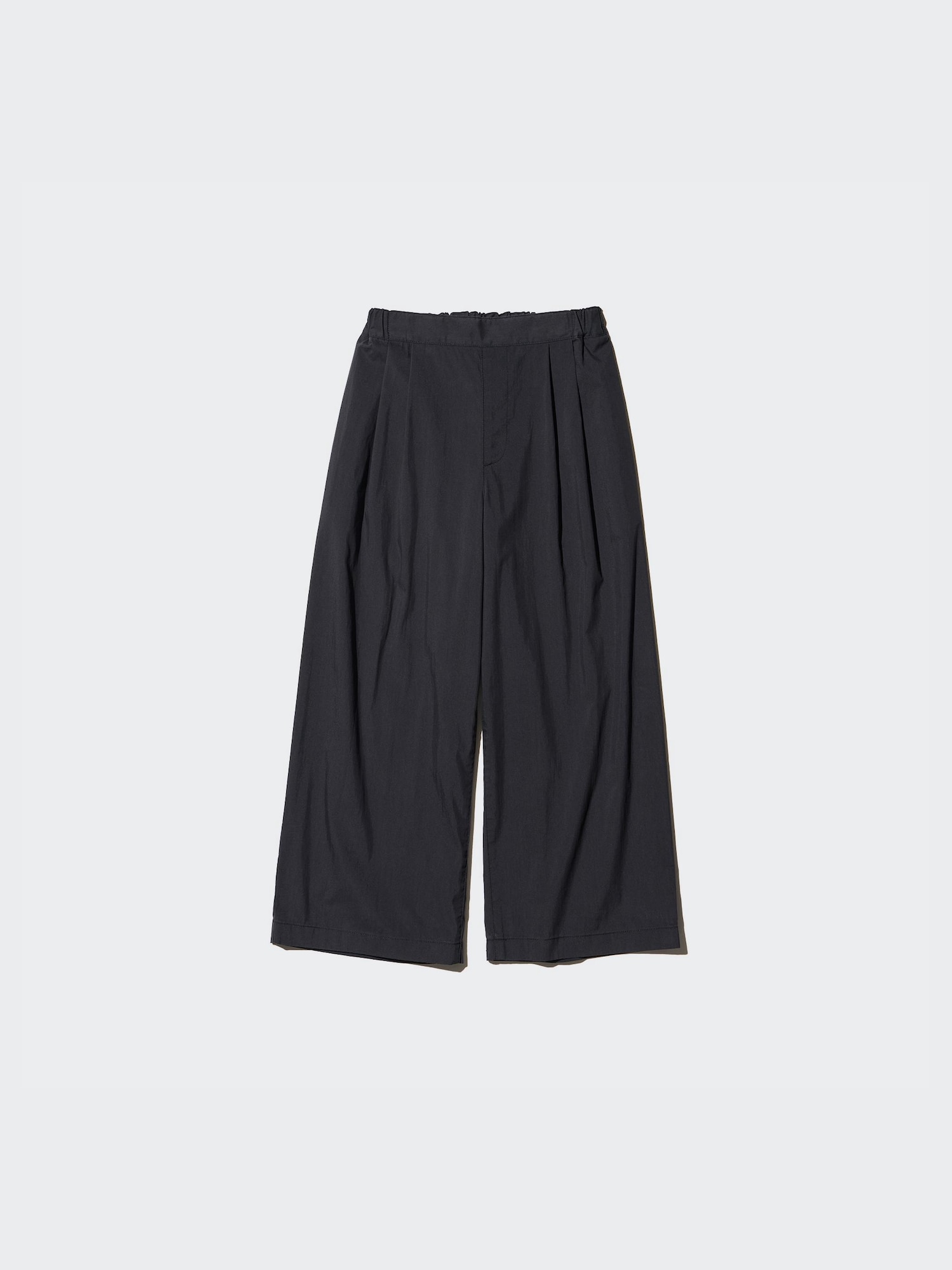 Girls широкие брюки с защипами — UNIQLO
