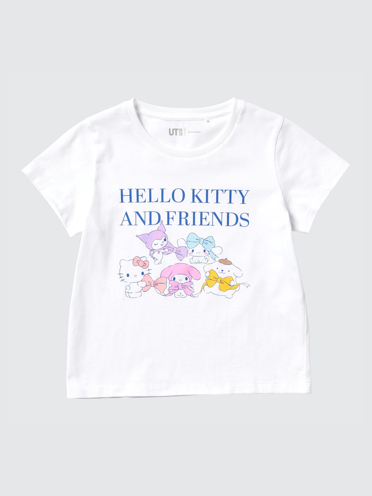 Girls Sanrio укороченный UT — UNIQLO