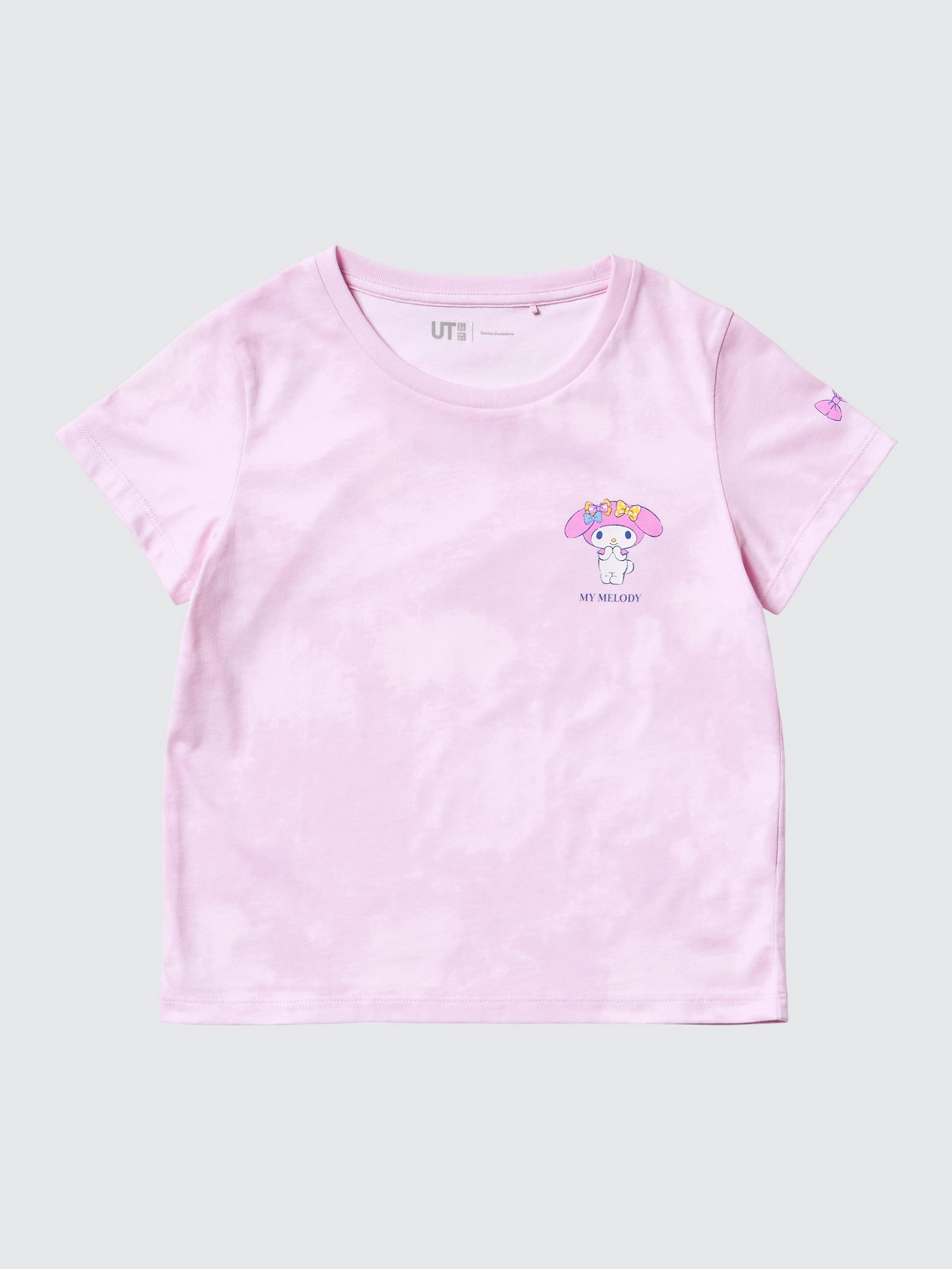 Girls Sanrio укороченный UT тай-дай — UNIQLO