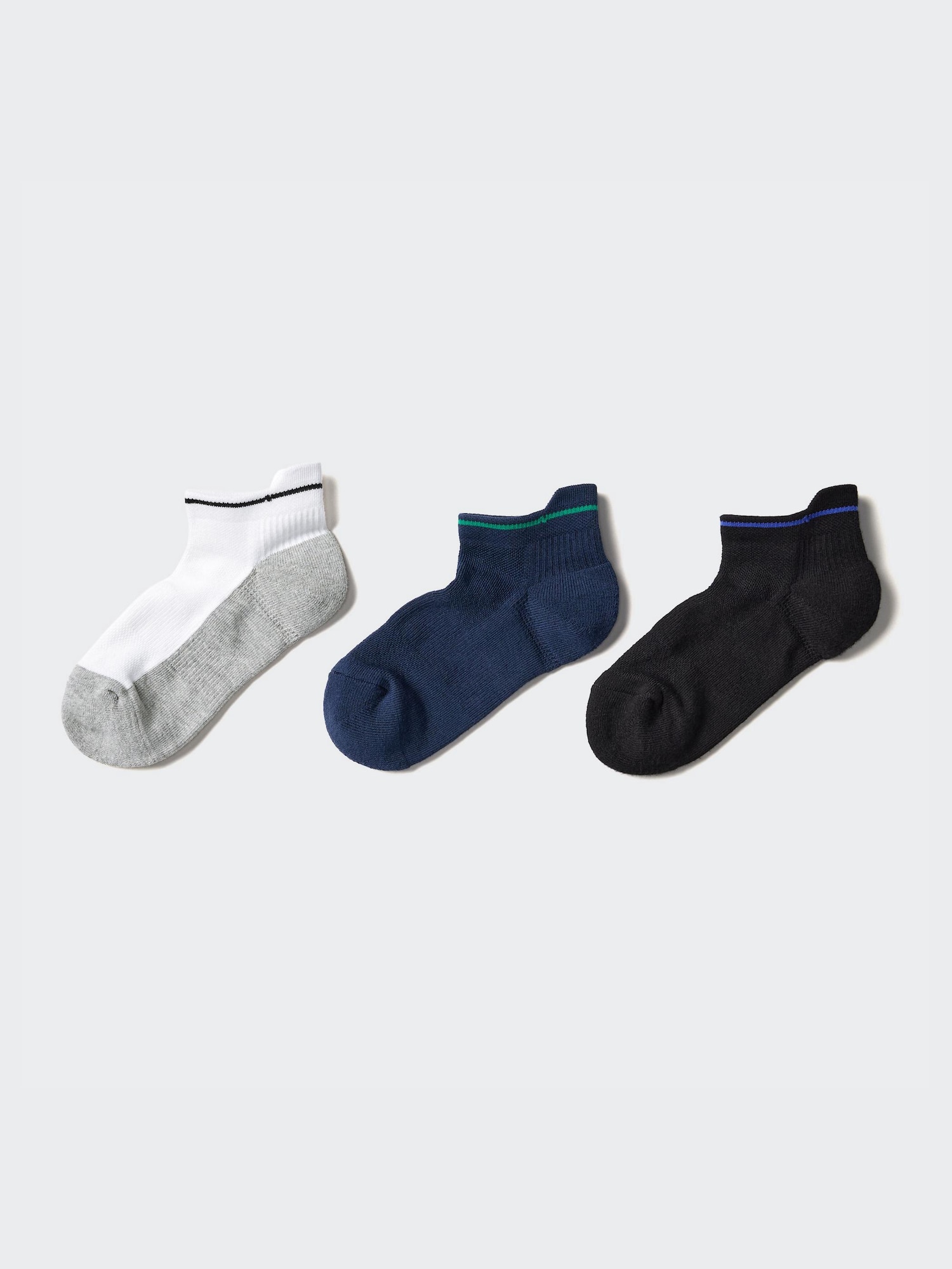 Короткие носки (набор 3 пары) — UNIQLO