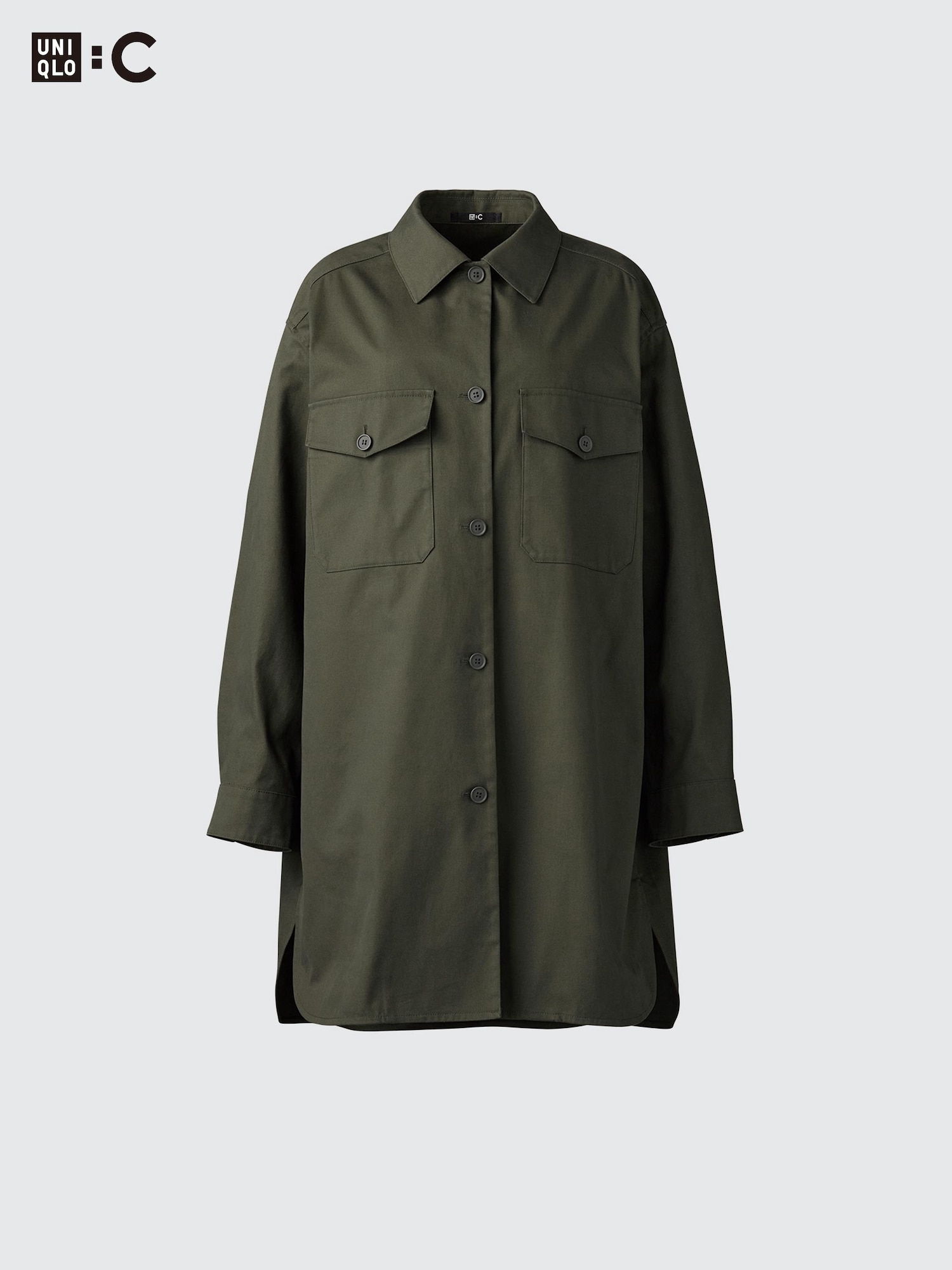 Оверсайз-рубашка-пальто — UNIQLO