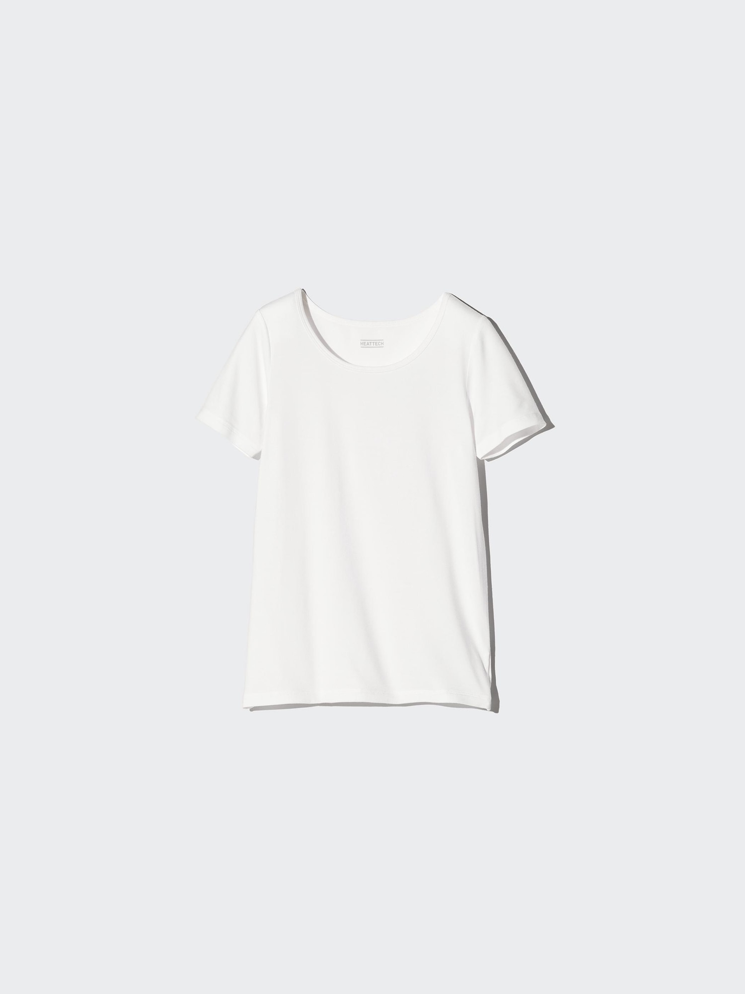 HEATTECH футболка с U-вырезом — UNIQLO