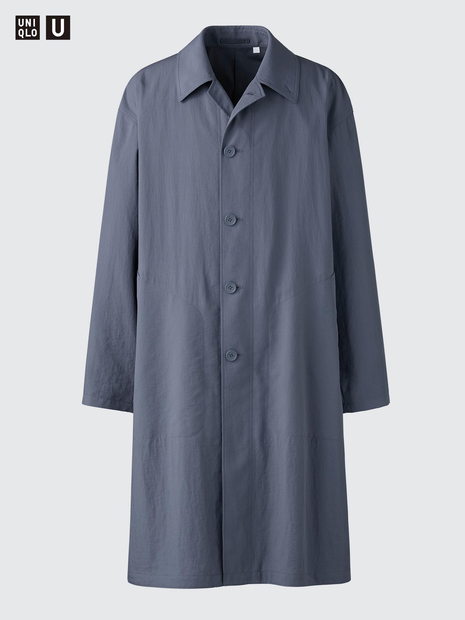 Оверсайз-пальто с офицерским воротником — UNIQLO