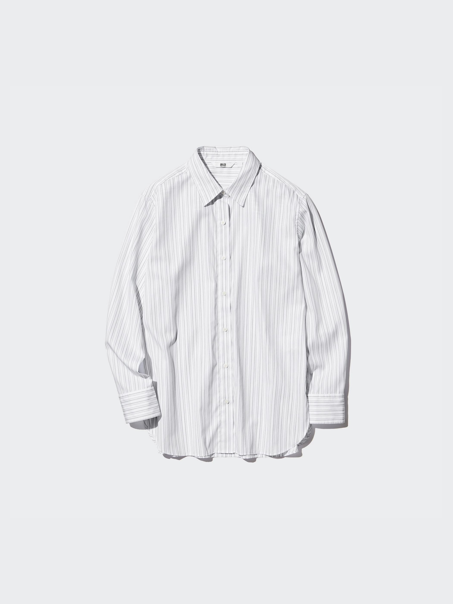 Хлопковая рубашка с принтом — UNIQLO