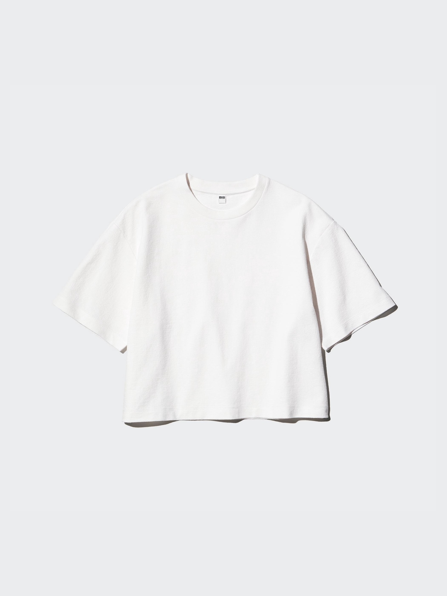 Футболка из фактурного джерси — UNIQLO