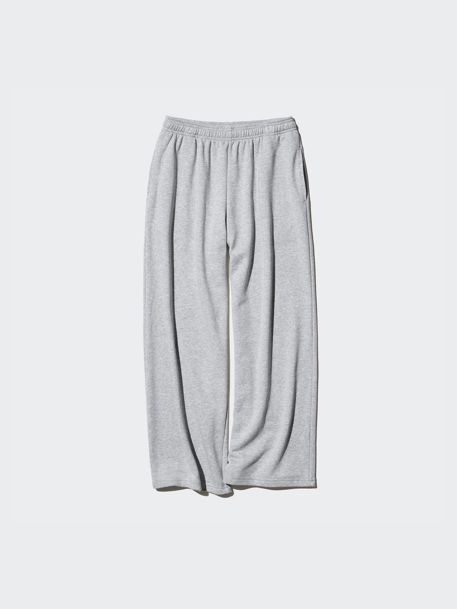 Широкие брюки из свитшотной ткани — UNIQLO