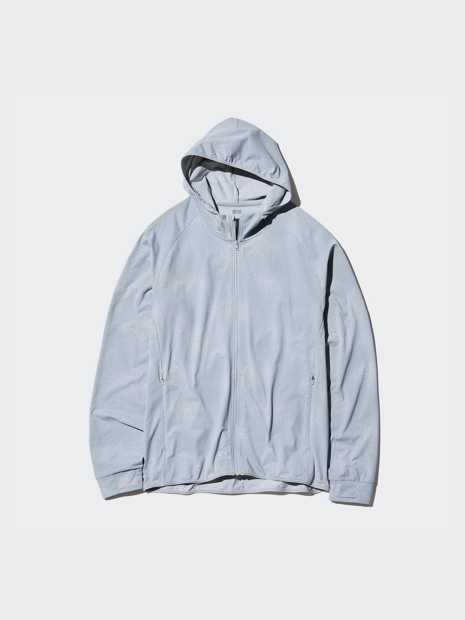 Худи Dry EX с UV-защитой на молнии с принтом — UNIQLO