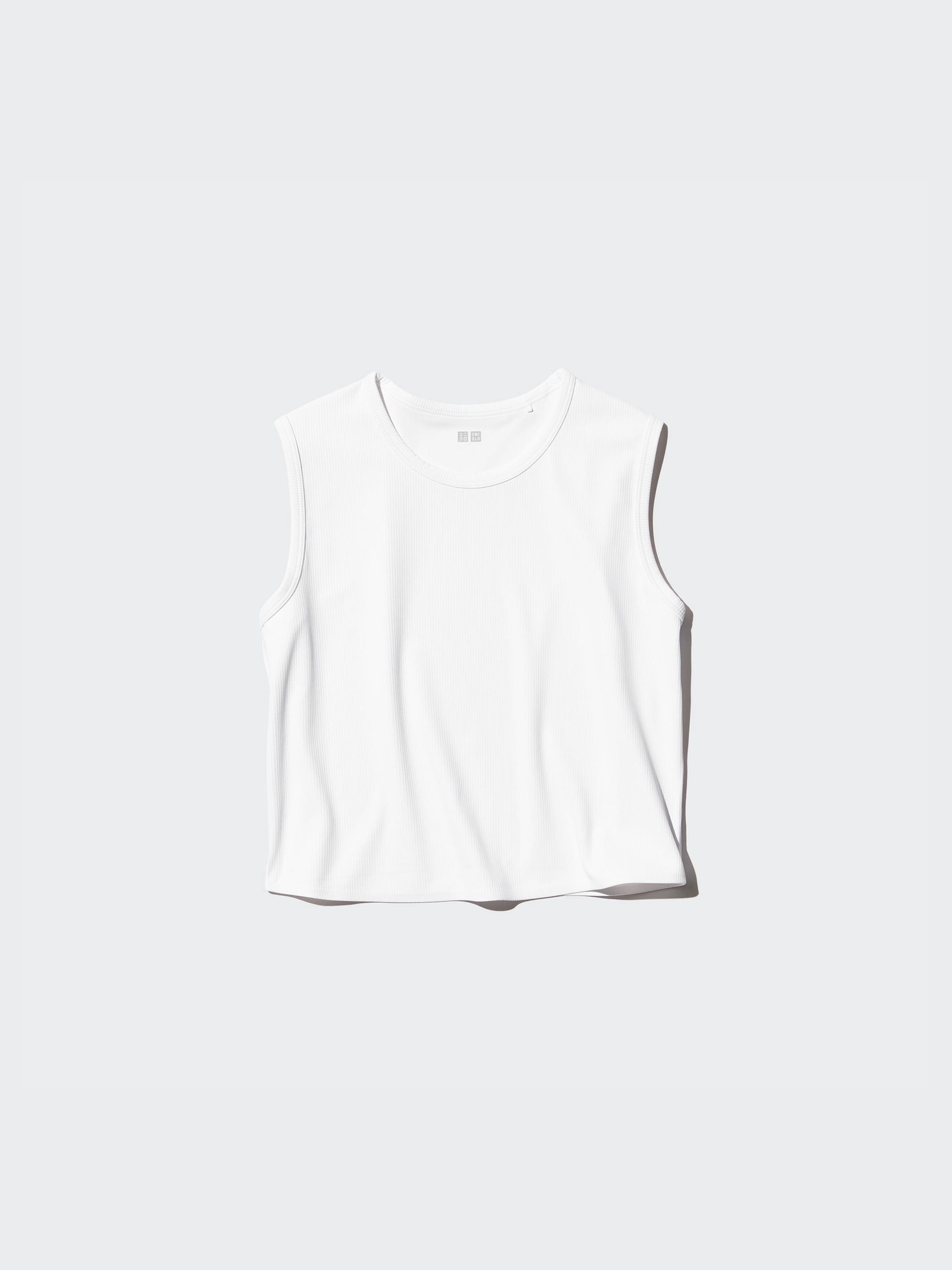 AIRism мягкая рубчатая майка без рукавов — UNIQLO