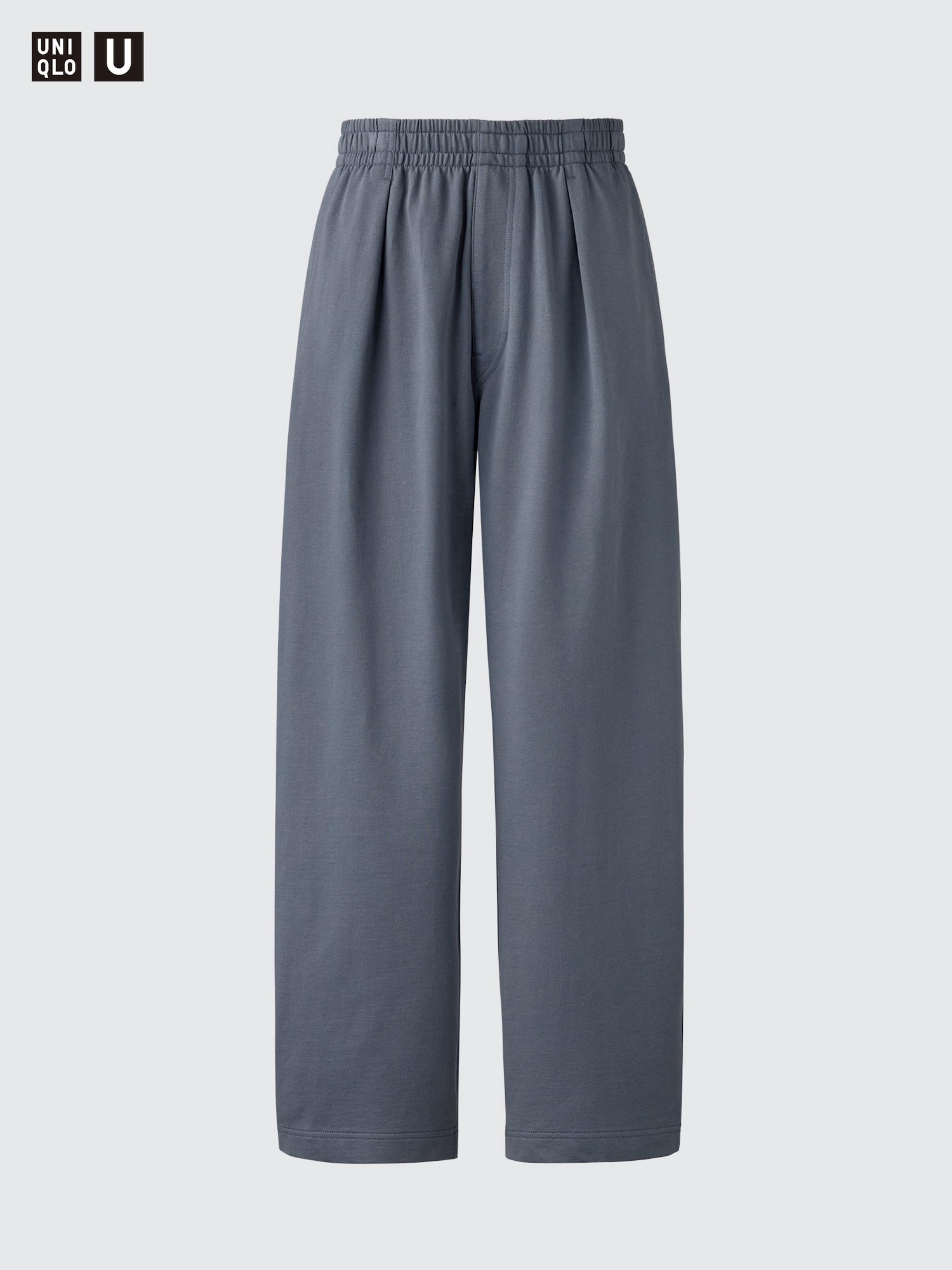 Лёгкие широкие брюки из флисового трикотажа — UNIQLO