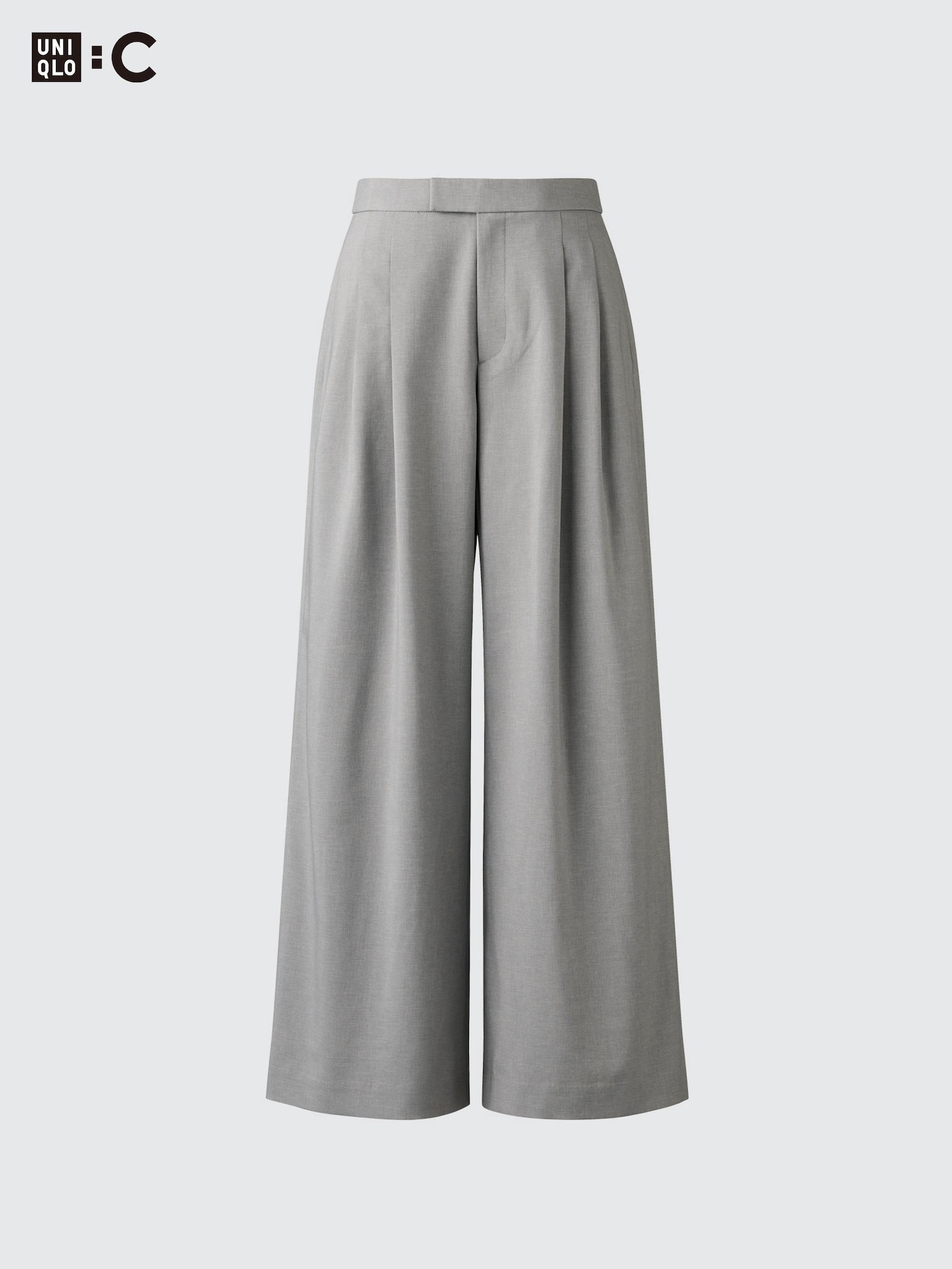 Kando широкие брюки с защипами — UNIQLO