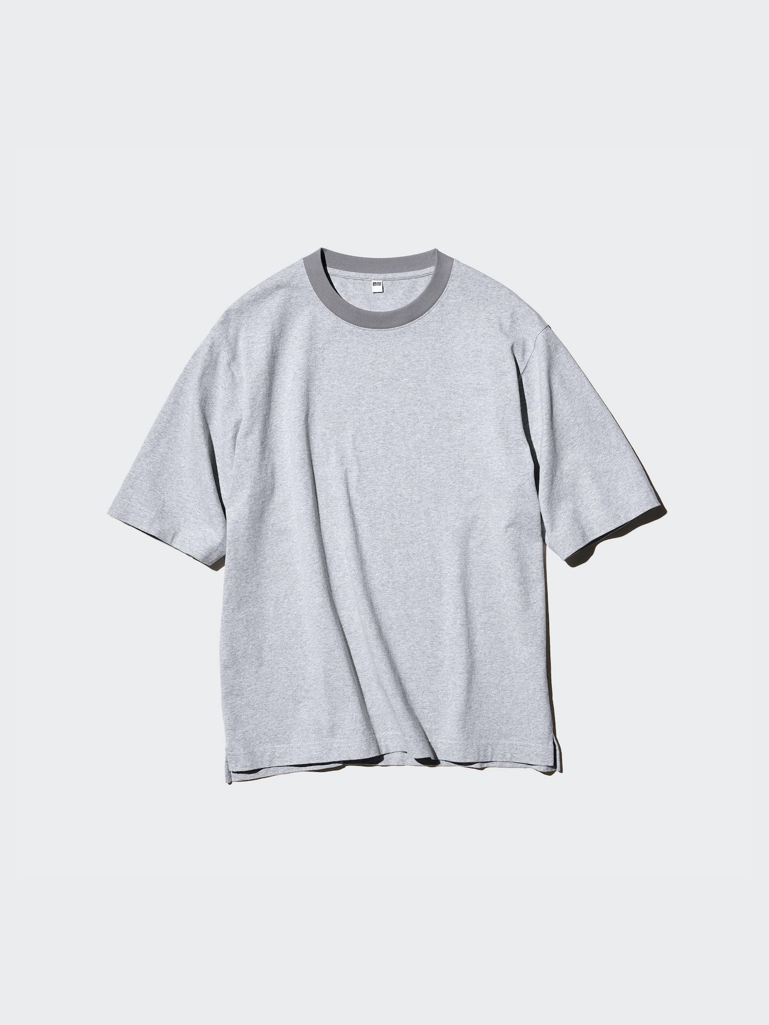 Оверсайз-футболка колор-блок — UNIQLO