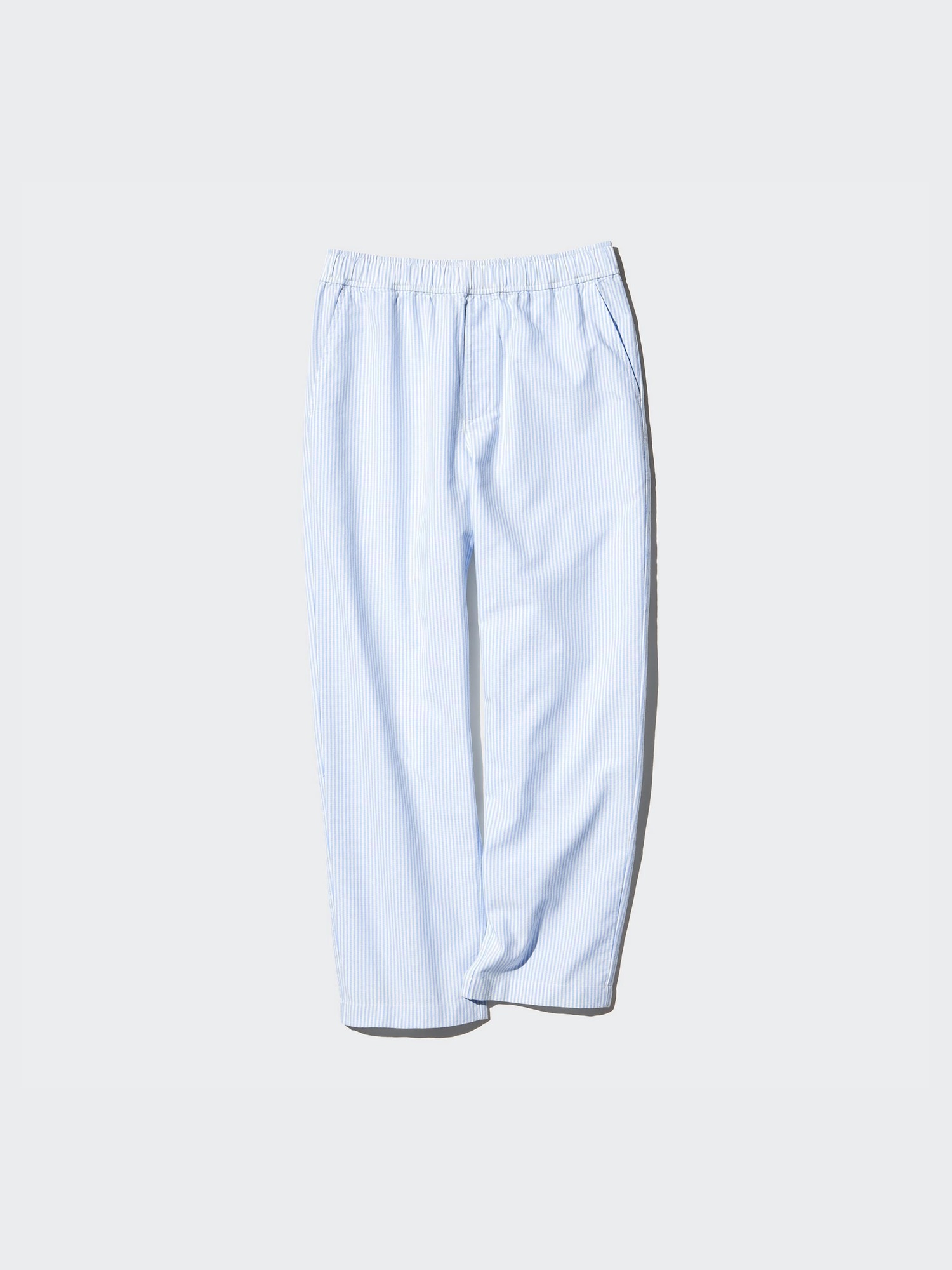 Свободные брюки до щиколотки из хлопка — UNIQLO