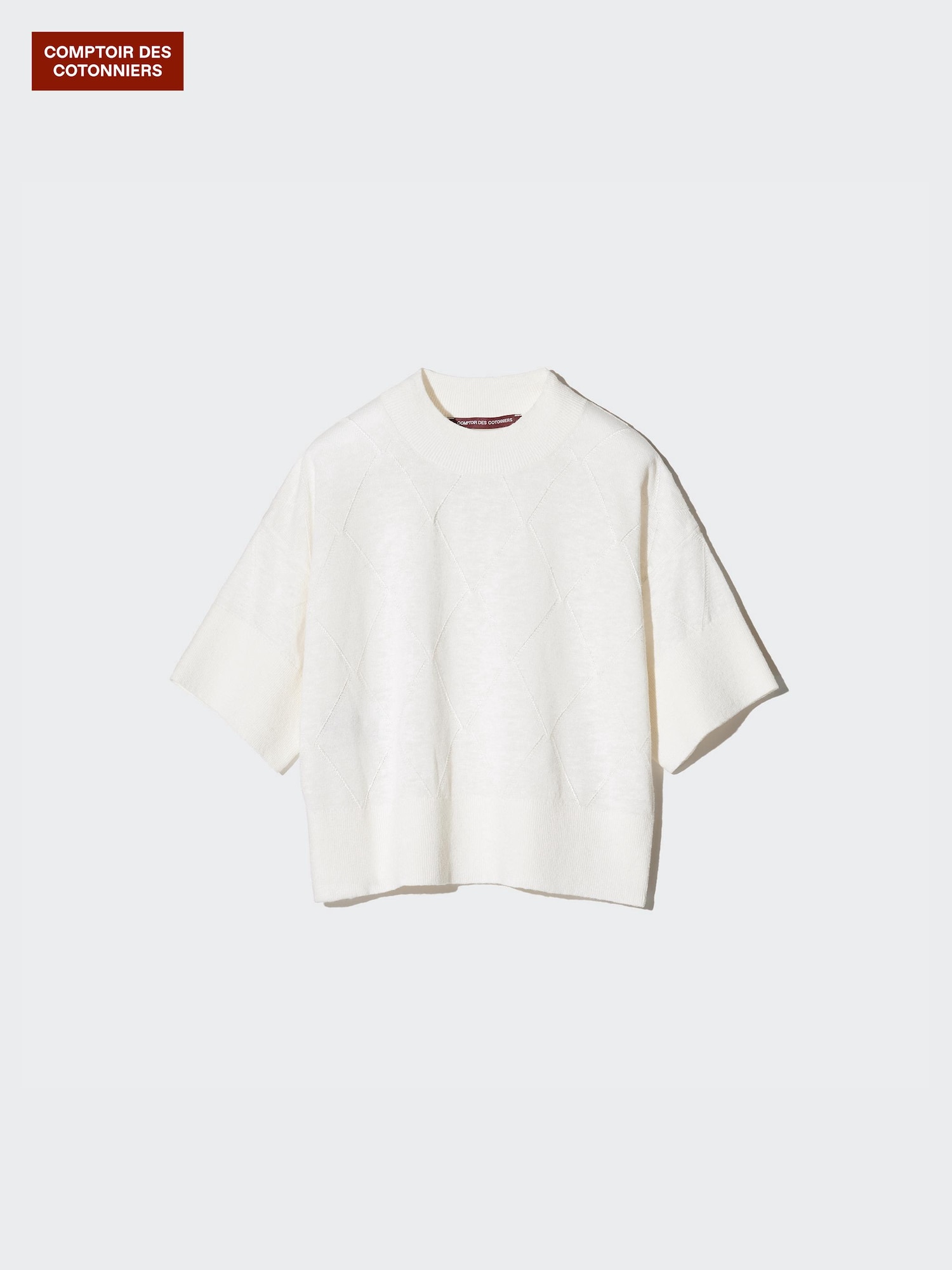 Свитер из льна и вискозы — UNIQLO