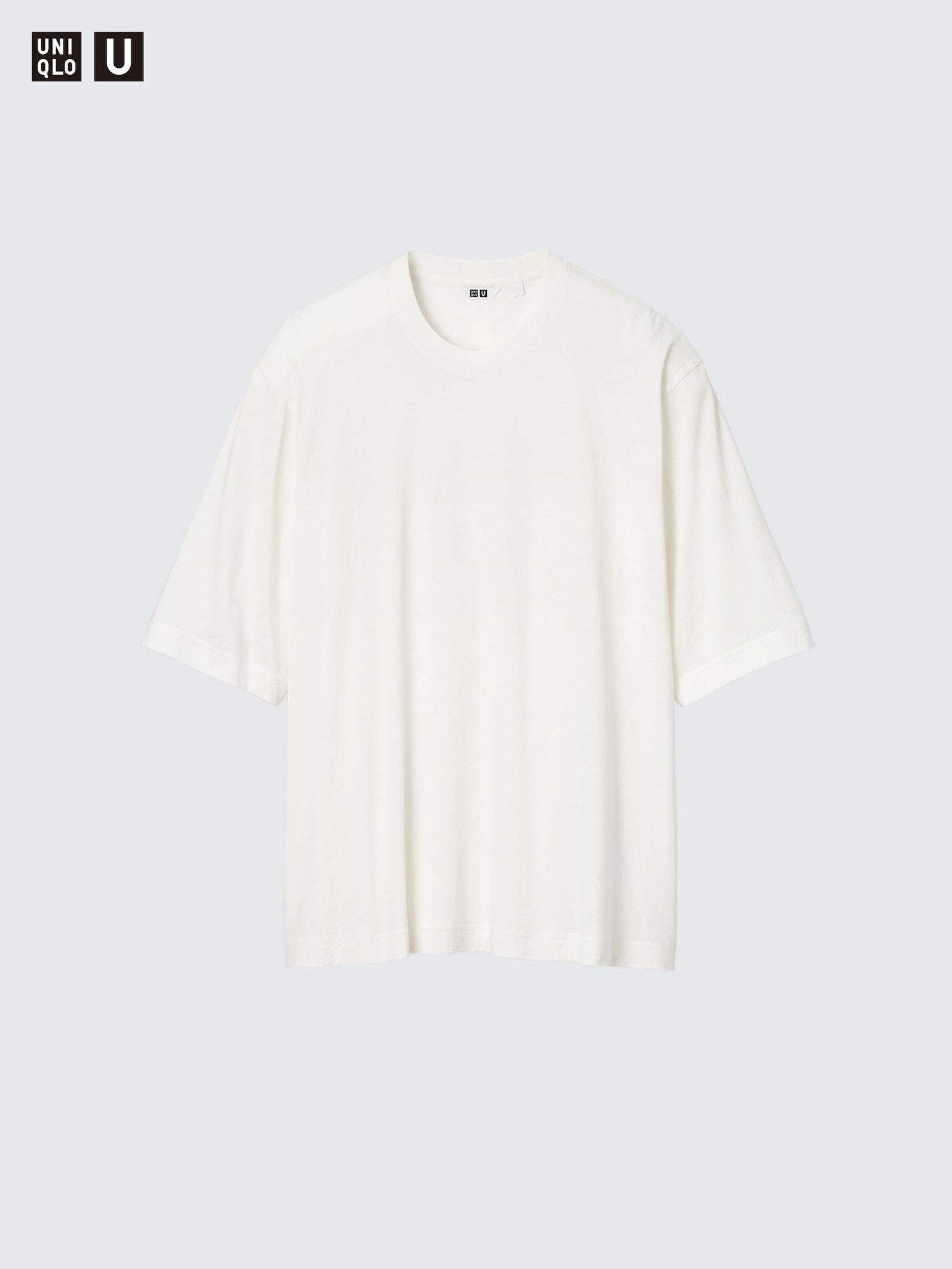 Футболка оверсайз полупрозрачная из хлопка Supima — UNIQLO
