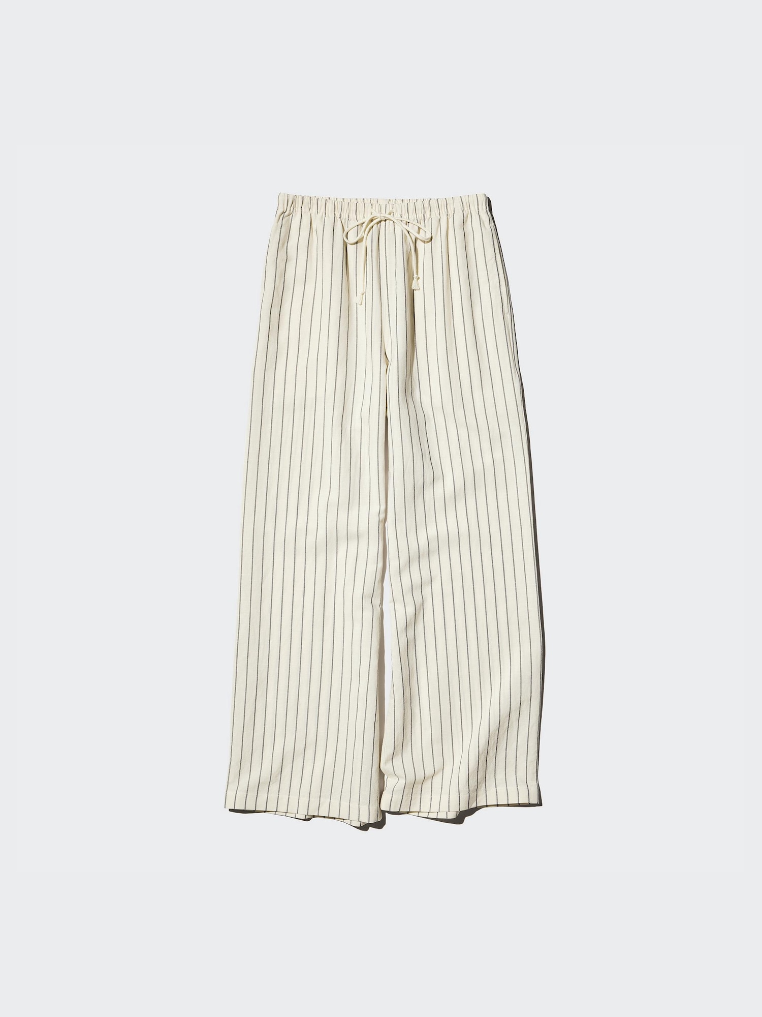 Брюки из льна свободного кроя — UNIQLO