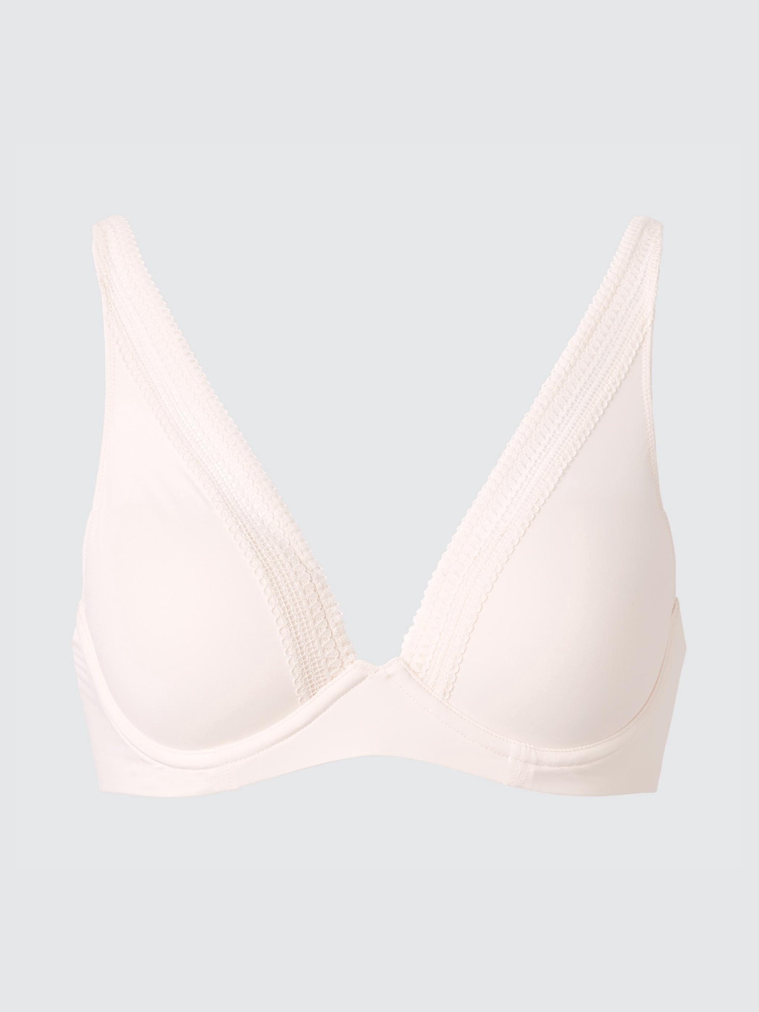 Бра без косточек кружевное — UNIQLO