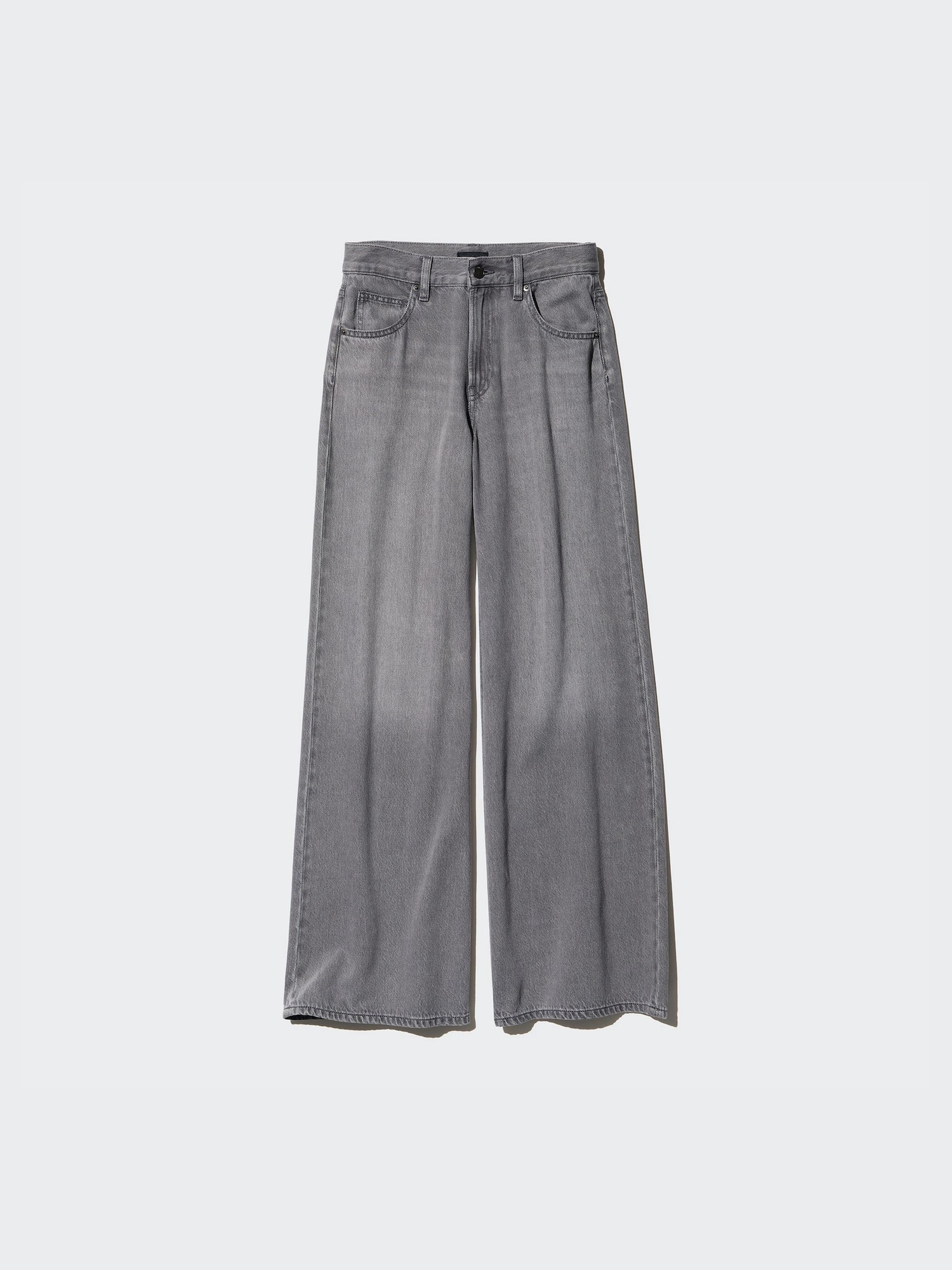 Drape широкие джинсы-клёш удлинённые — UNIQLO
