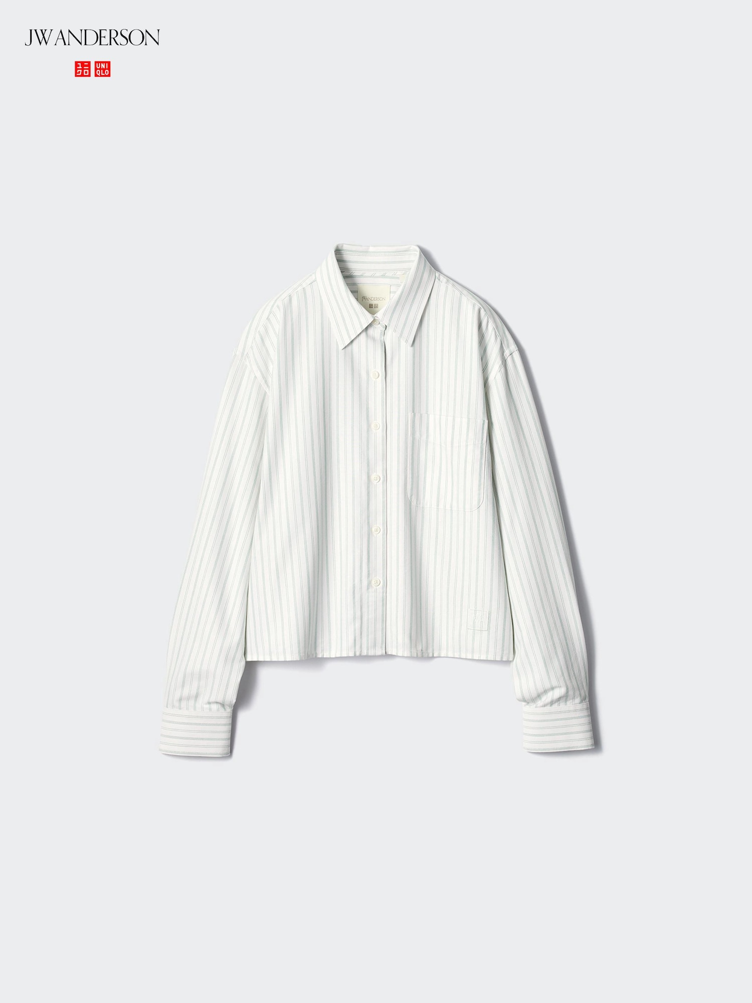 Рубашка оксфорд в полоску — UNIQLO