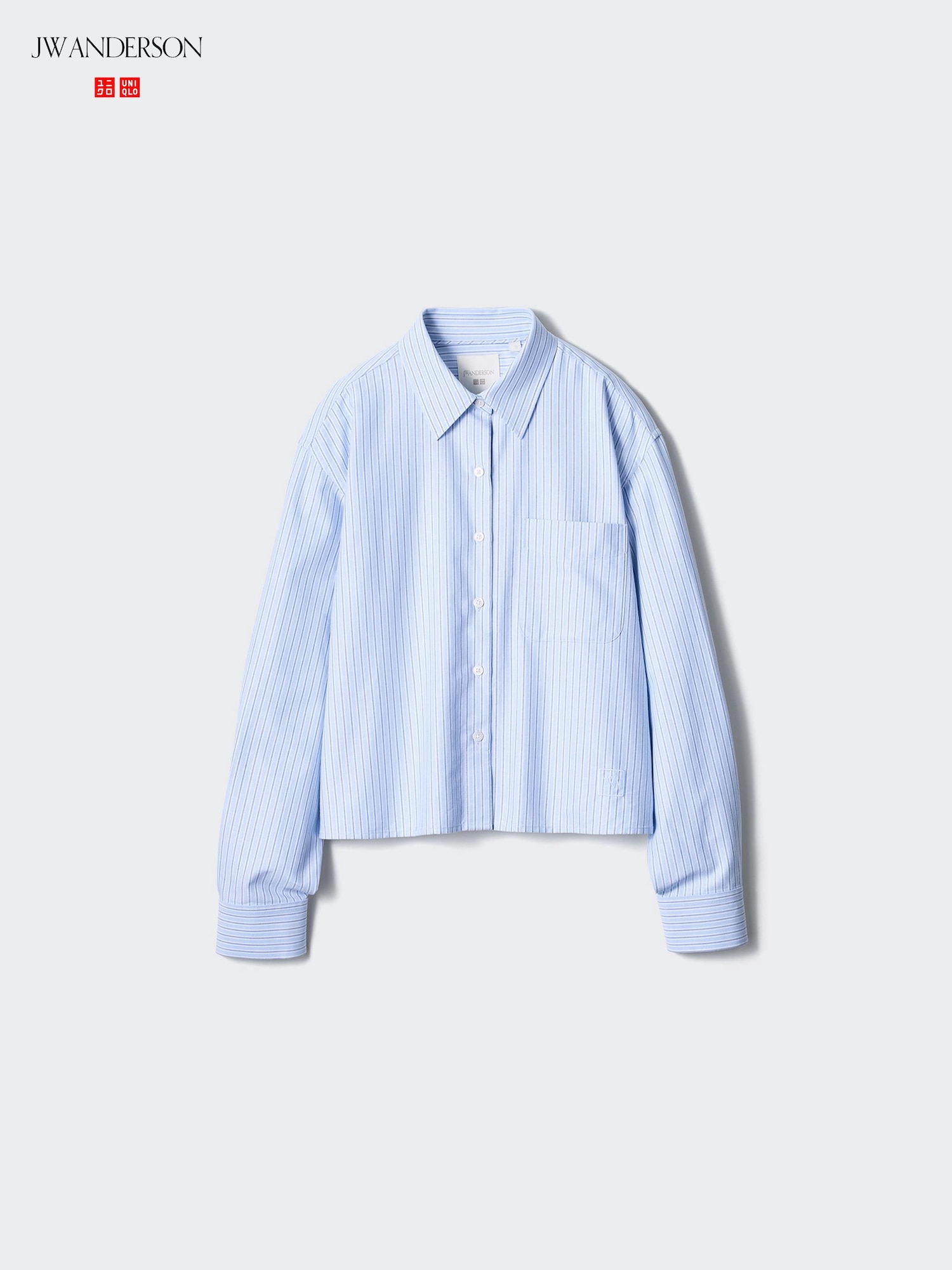 Рубашка оксфорд в полоску — UNIQLO