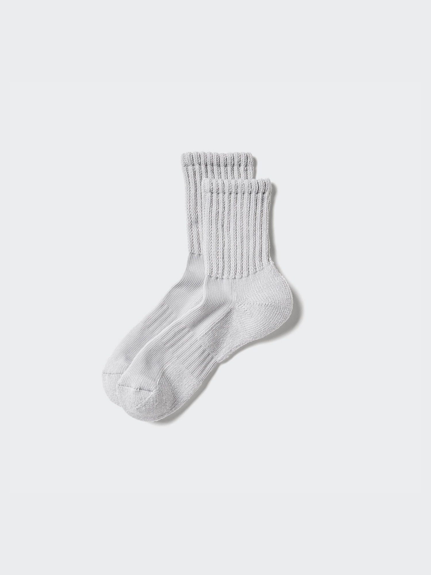 Укороченные носки с рубчиком — UNIQLO
