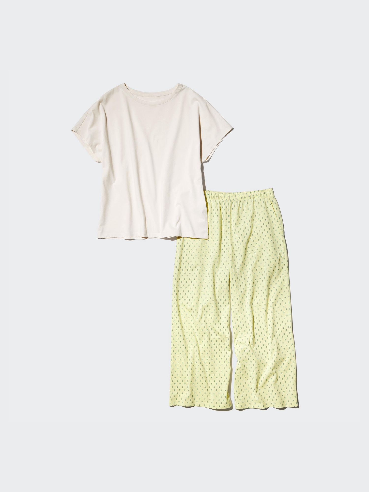 AIRism хлопковый комплект, короткий рукав — UNIQLO