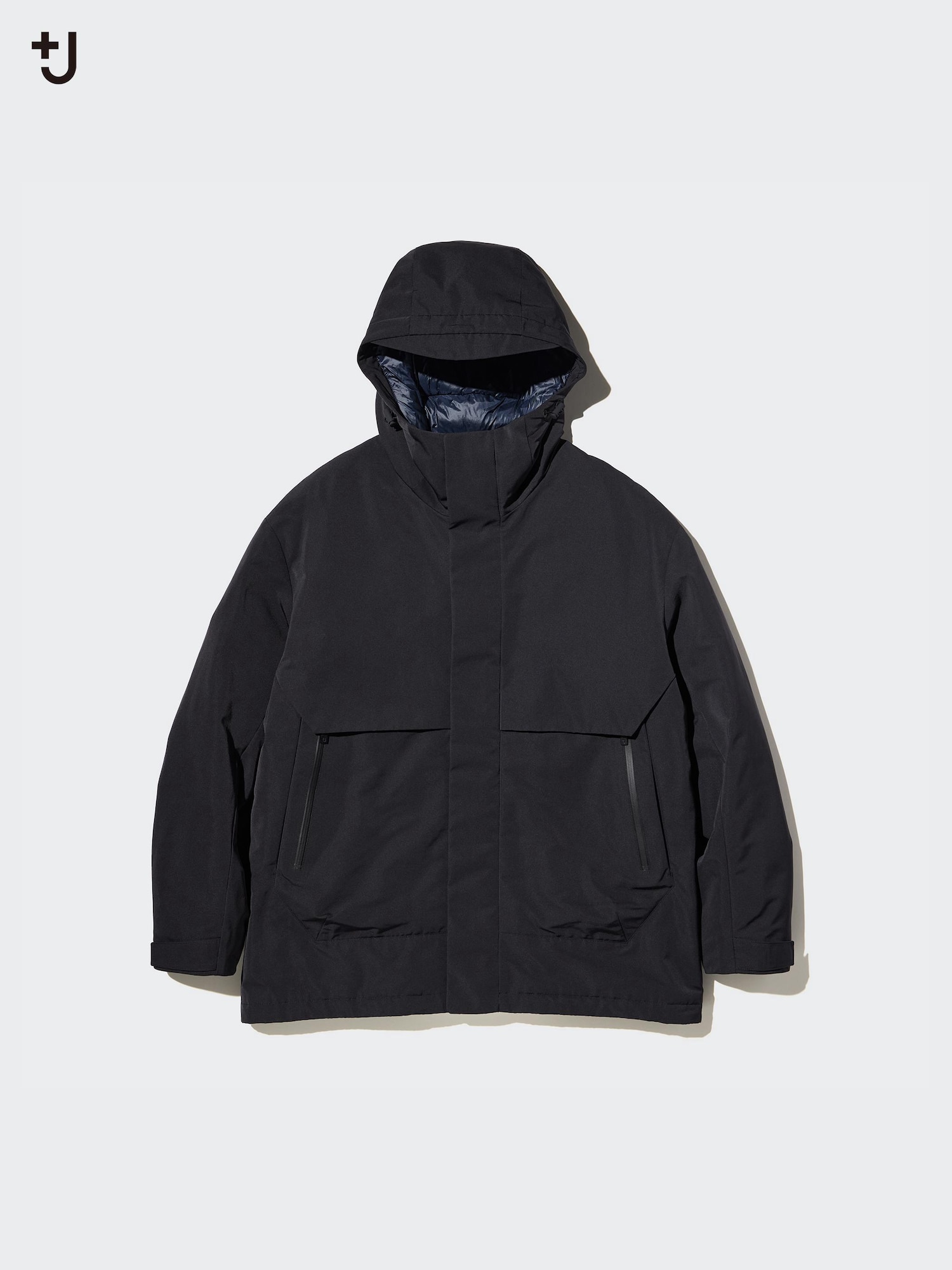 Гибридный пуховик-парка оверсайз — UNIQLO