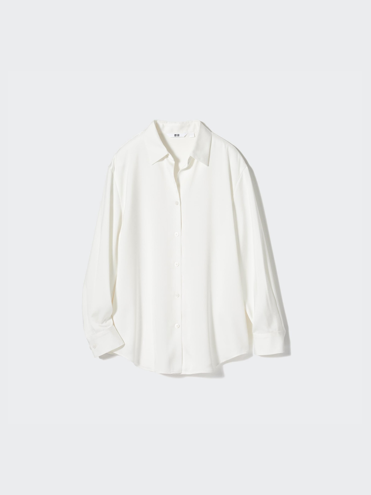 Атласная блузка — UNIQLO