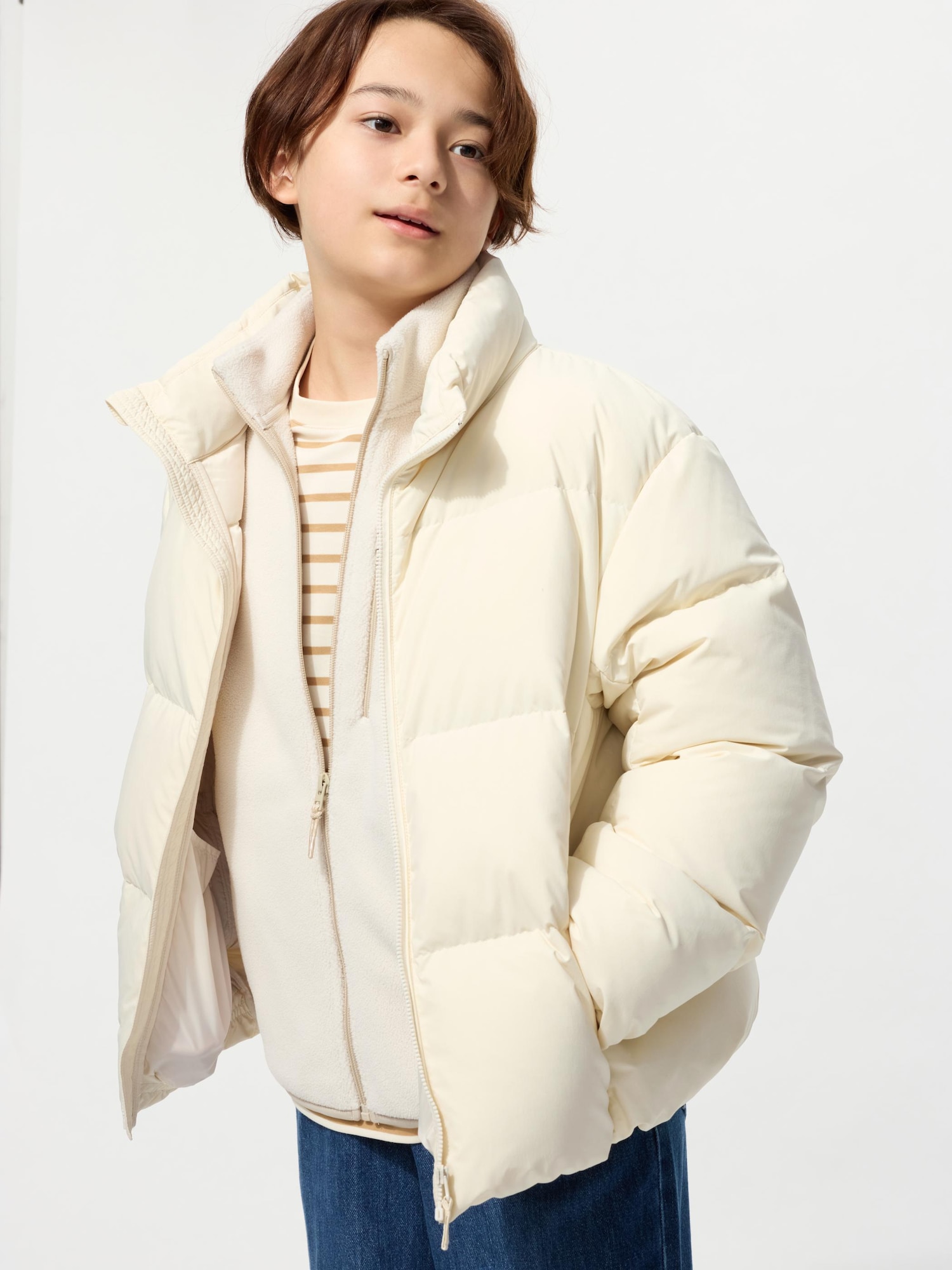 Объёмный пуховик — UNIQLO