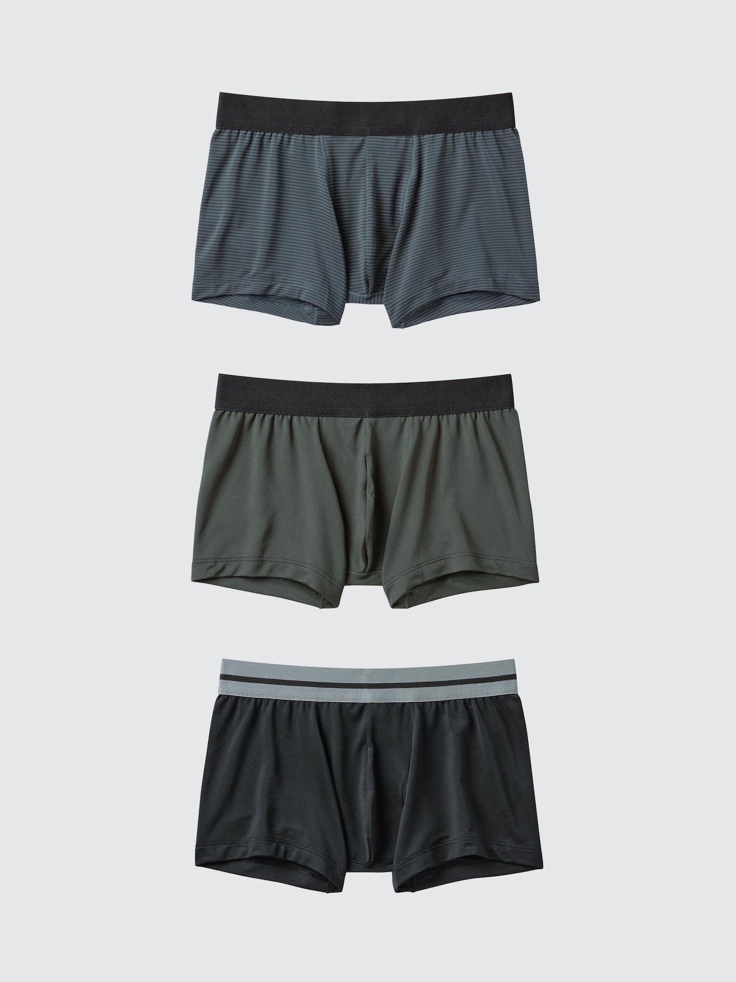 Боксеры AIRism для мальчиков, 3 шт., без ширинки — UNIQLO
