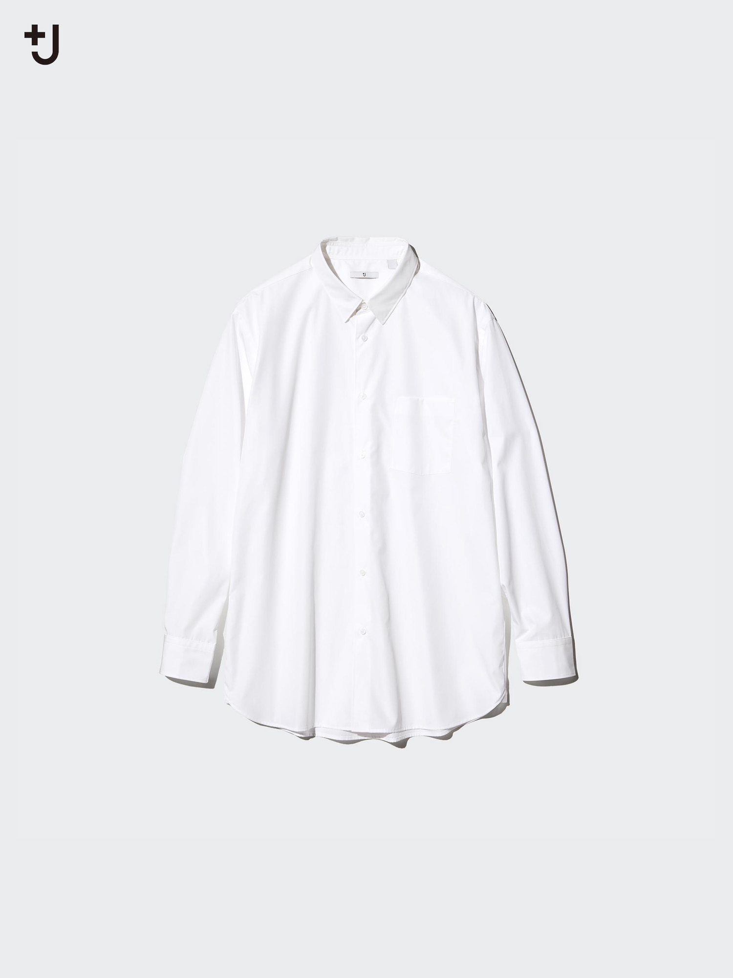 Рубашка из поплина/button-down — UNIQLO