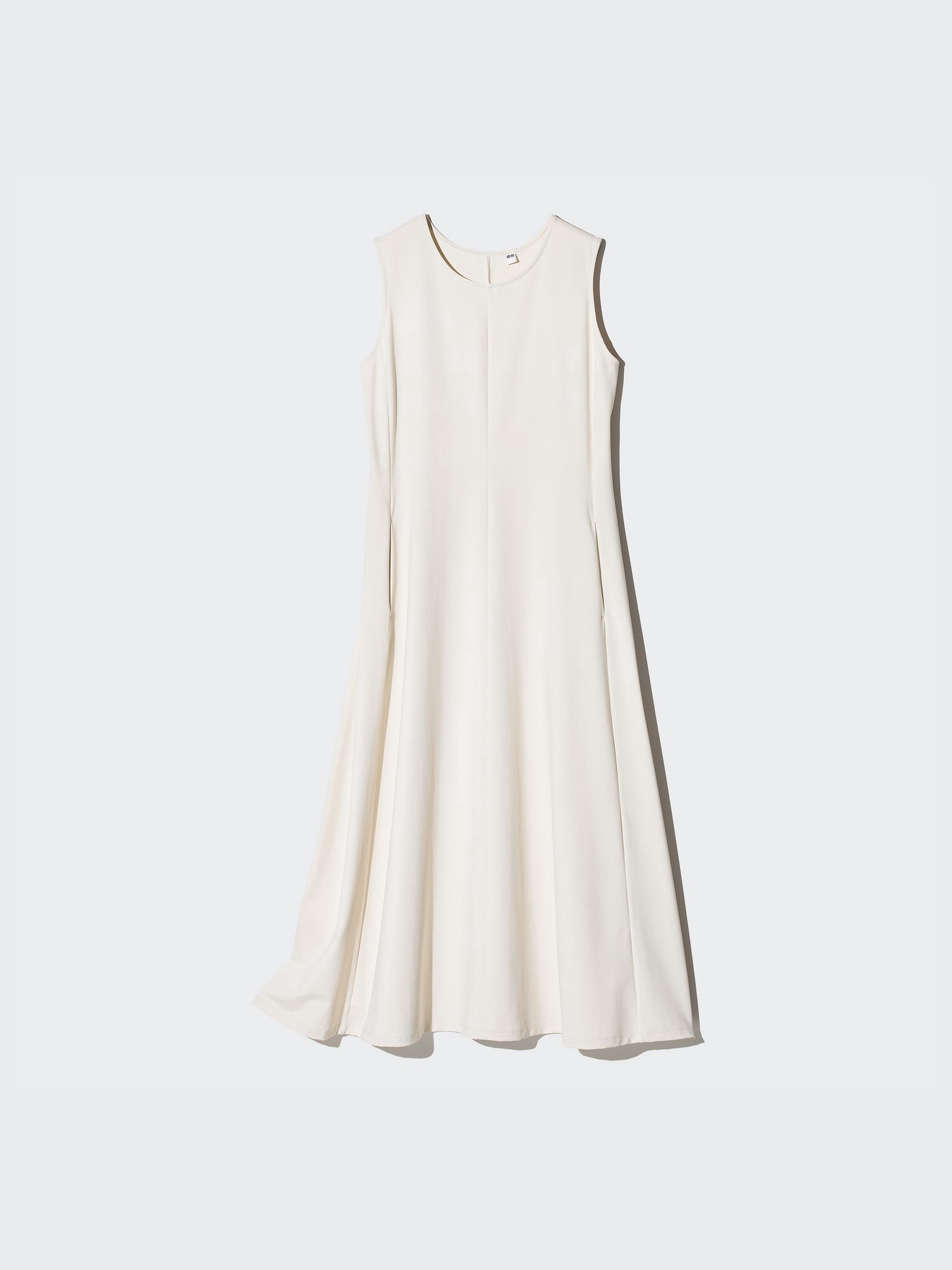 Платье Ultra Stretch без рукавов, удлинённое — UNIQLO
