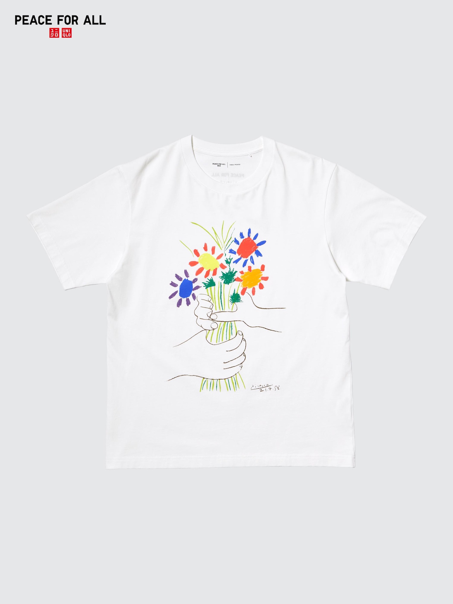 PEACE FOR ALL футболка / Pablo Picasso — UNIQLO