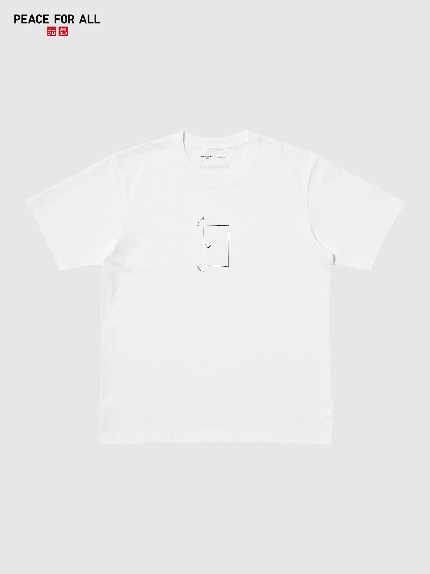 PEACE FOR ALL футболка Ичиро — UNIQLO