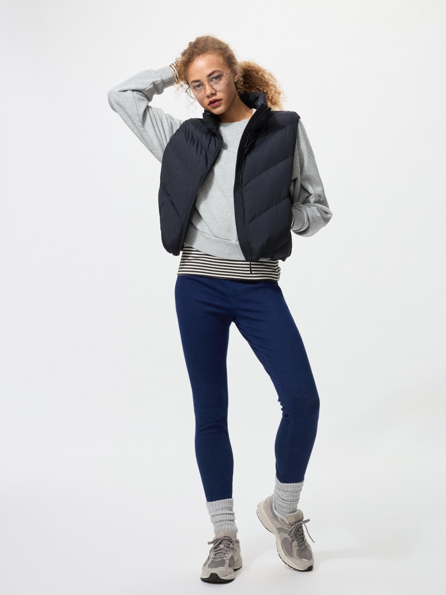 HEATTECH леггинсы Ultra Stretch, удлинённые — UNIQLO