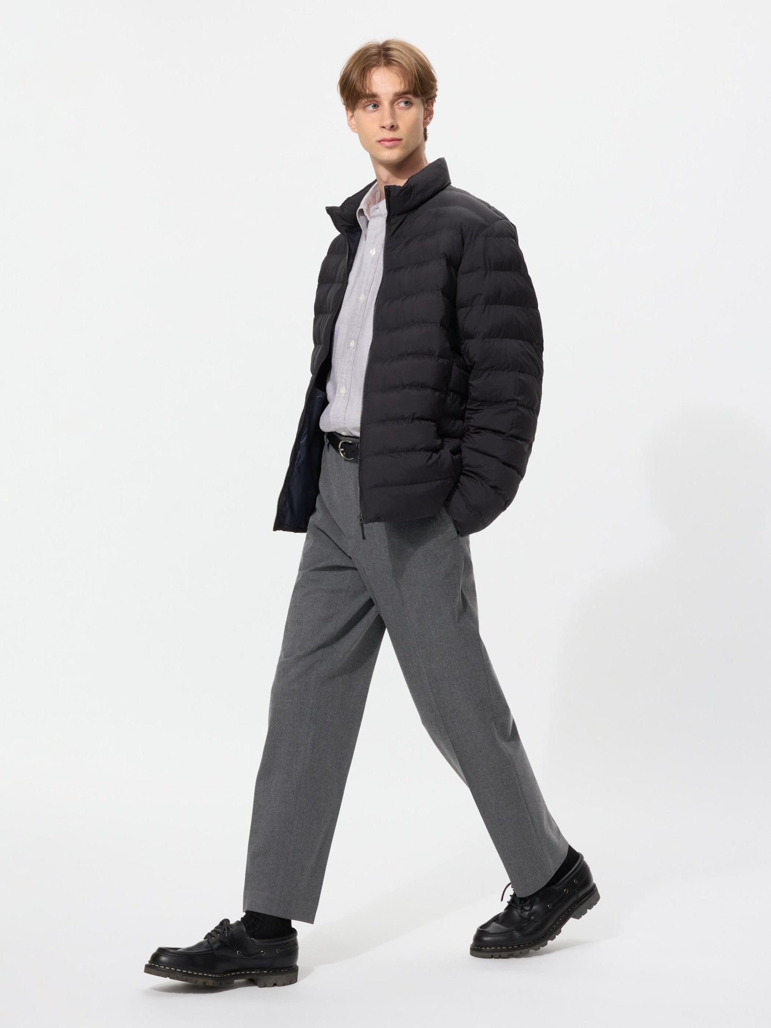 Утепленные умные брюки укороченные — UNIQLO