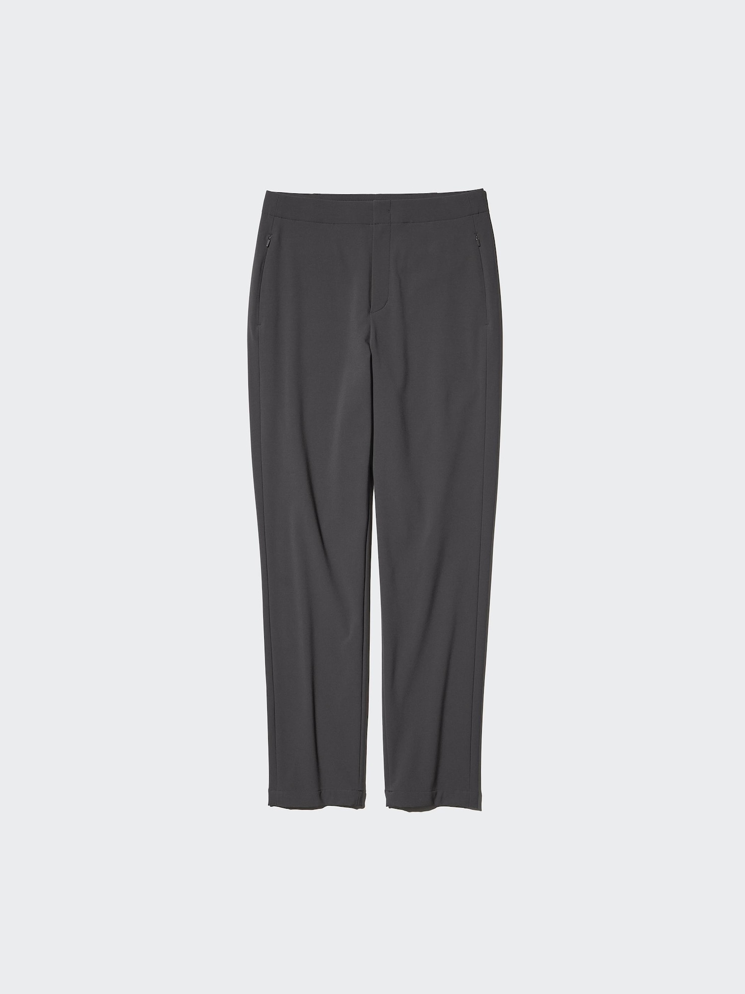 Утепленные эластичные брюки удлиненные — UNIQLO