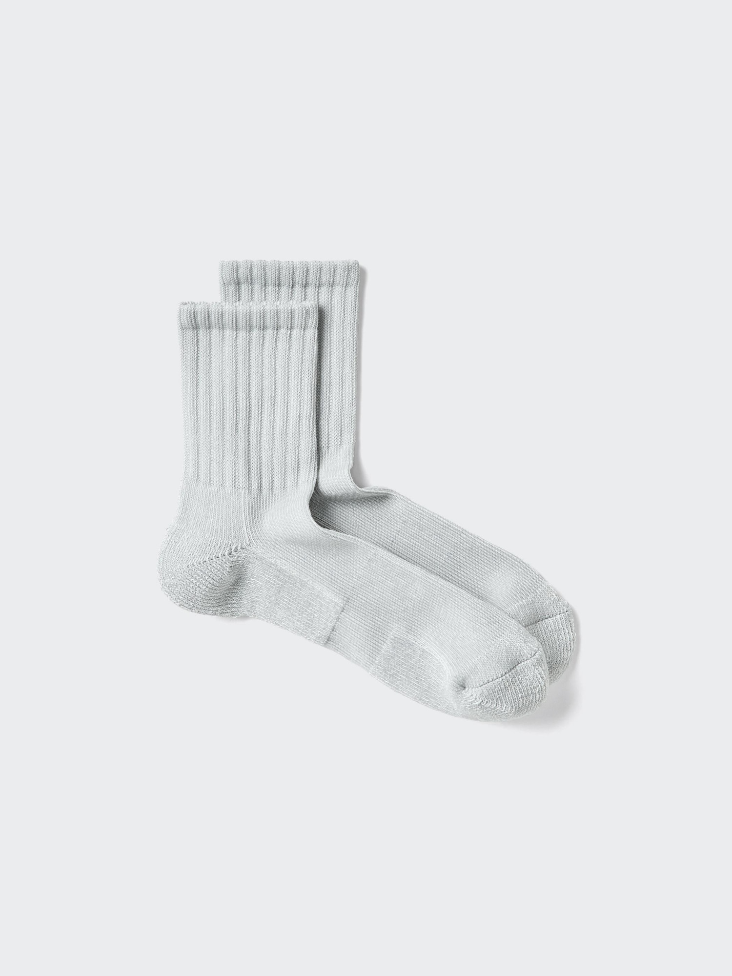 Укороченные носки с рубчиком — UNIQLO