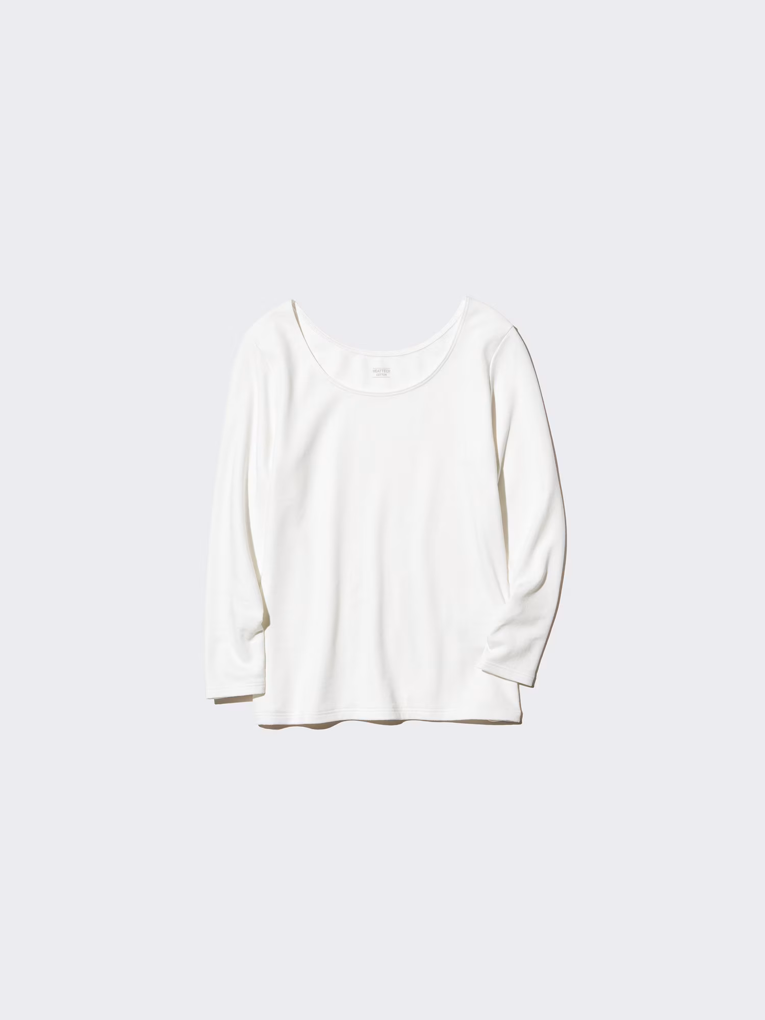 HEATTECH Extra Warm хлопковое термобельё U-вырез средний рукав — UNIQLO