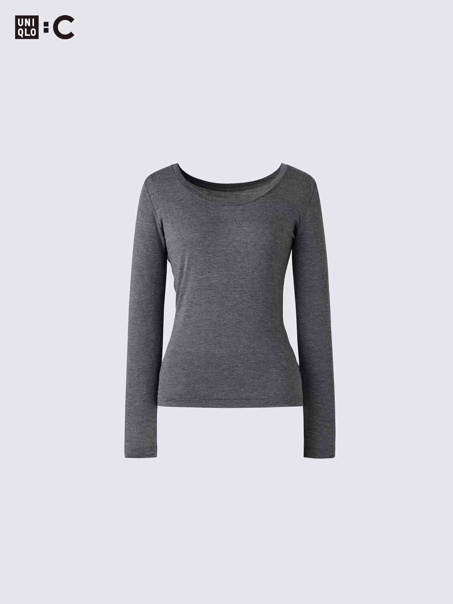 HEATTECH極暖кашмирbrenд U-образный вырез — UNIQLO