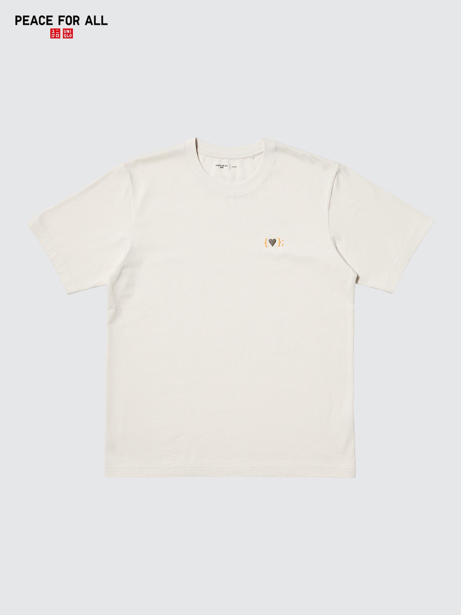 PEACE FOR ALL футболка / Akamai — UNIQLO