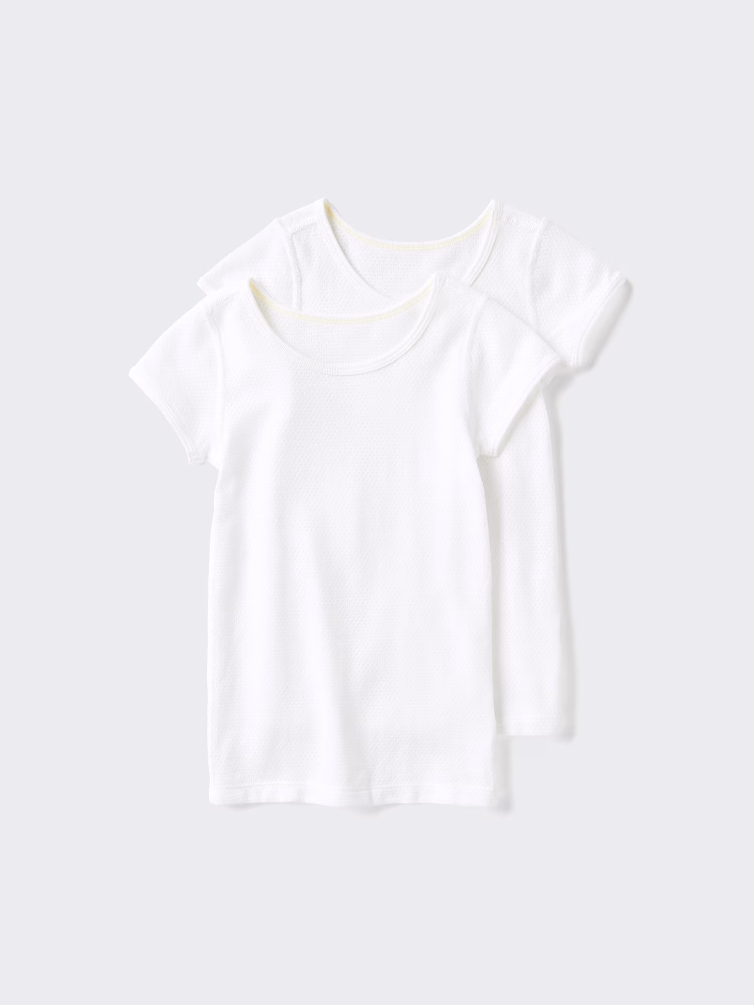 Хлопковая сетчатая футболка 2 шт — UNIQLO
