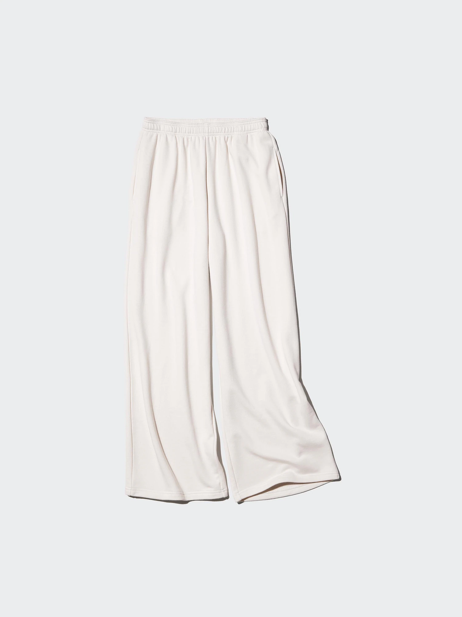 Широкие брюки из свитшотной ткани удлинённые — UNIQLO