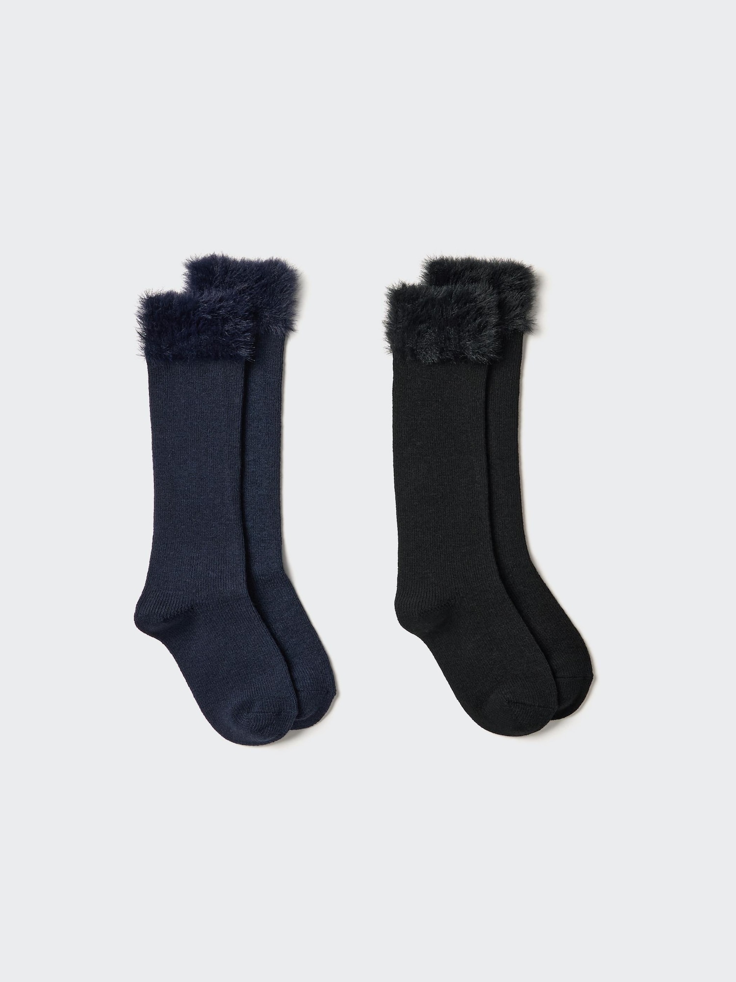 Детские высокие носки Heattech/2 пары — UNIQLO