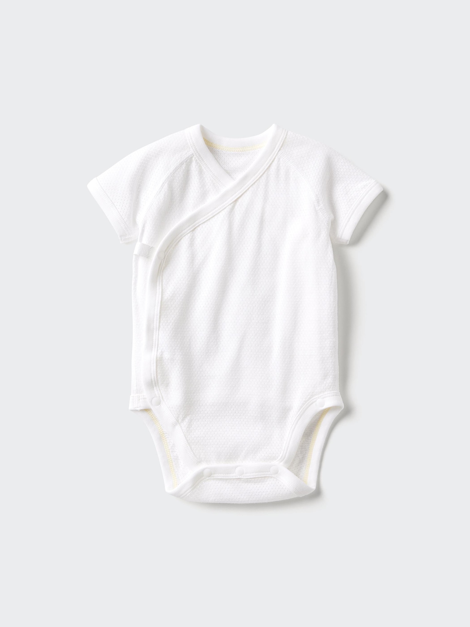Боди сетчатое из хлопка с гульфиком — UNIQLO